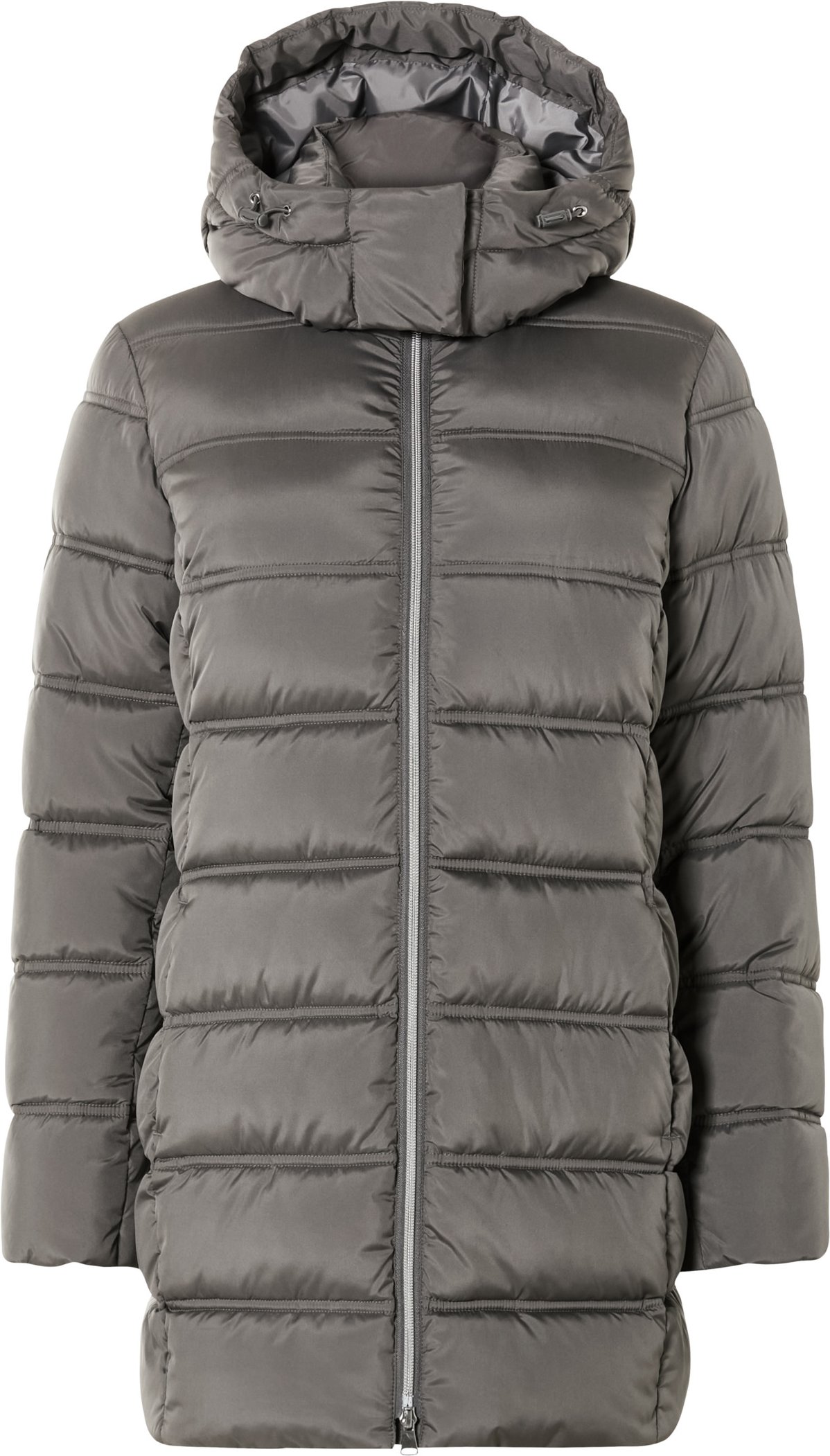 esmara® Damen Steppmantel Thermo (Grau, XS(32/34))