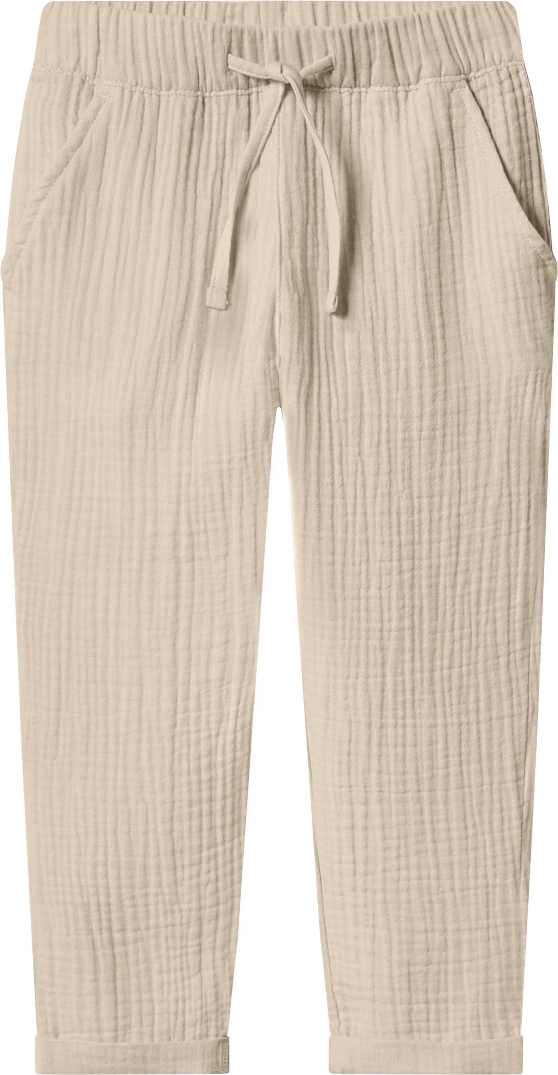lupilu® Kleinkinder Hose Musselin (Beige, 98/104)