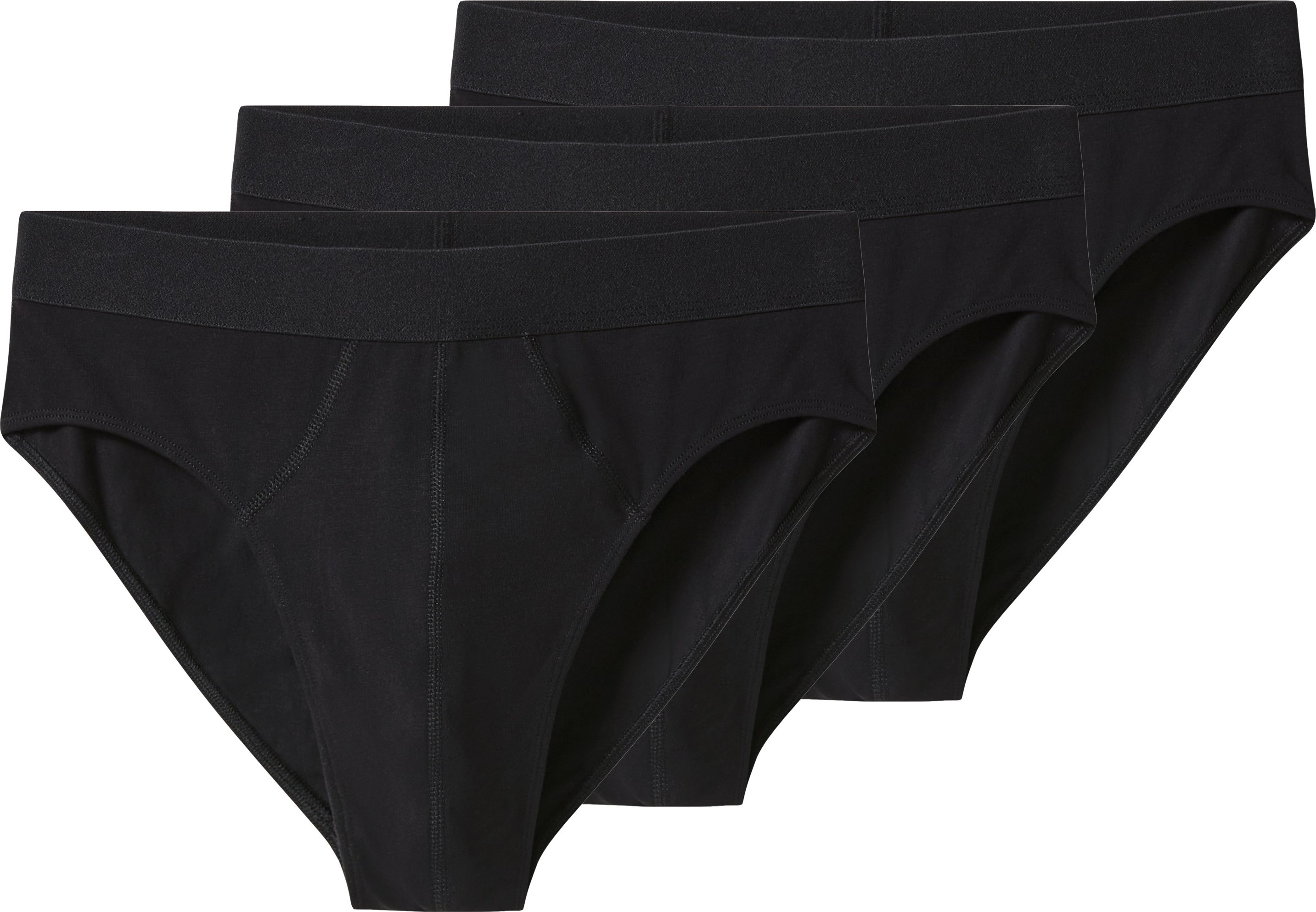 esmara Men Herren Slips, 3 Stück (Schwarz, 5/M)