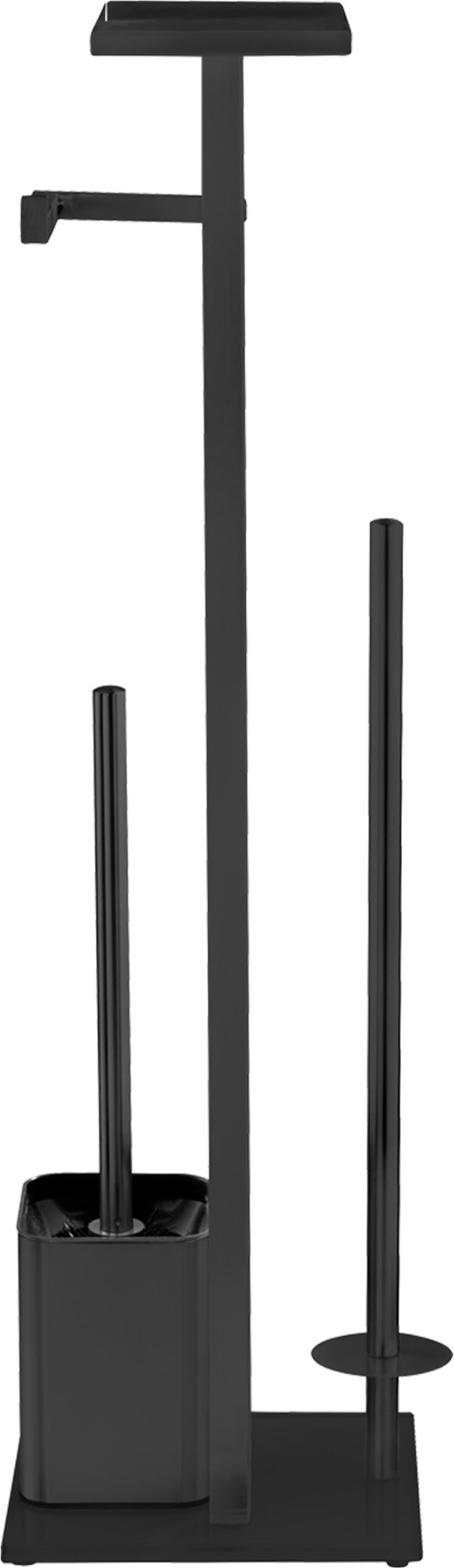 Wenko Stand WC-Garnitur Debar (Schwarz)