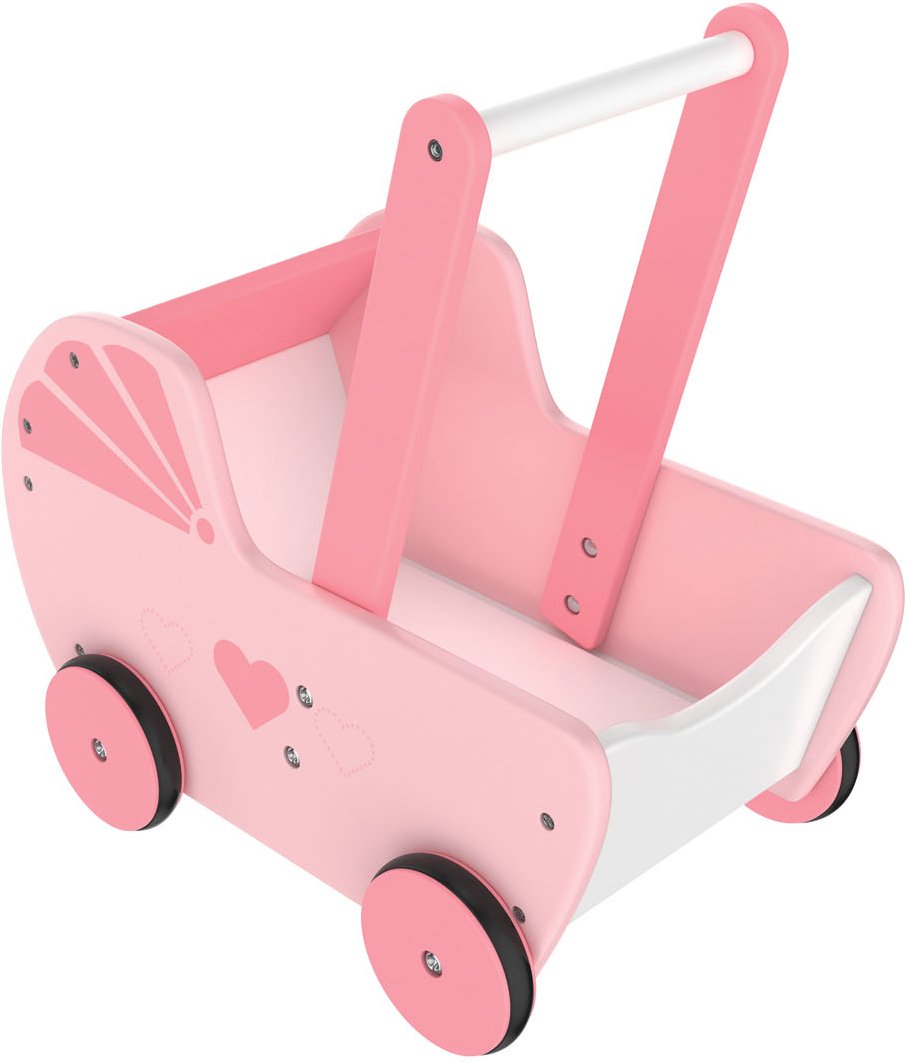 Playtive Holz Babypuppenmöbel (Puppenwagen)