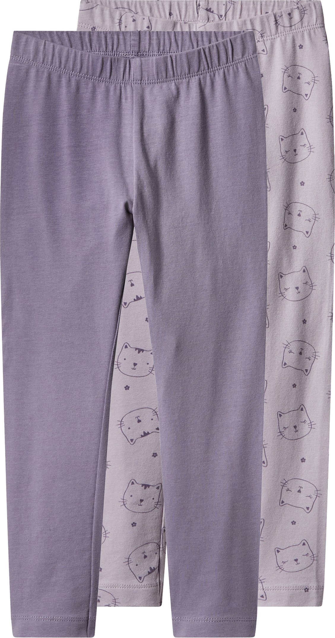 lupilu® Kleinkinder Mädchen Leggings 2er (lila/violett, 98/104)