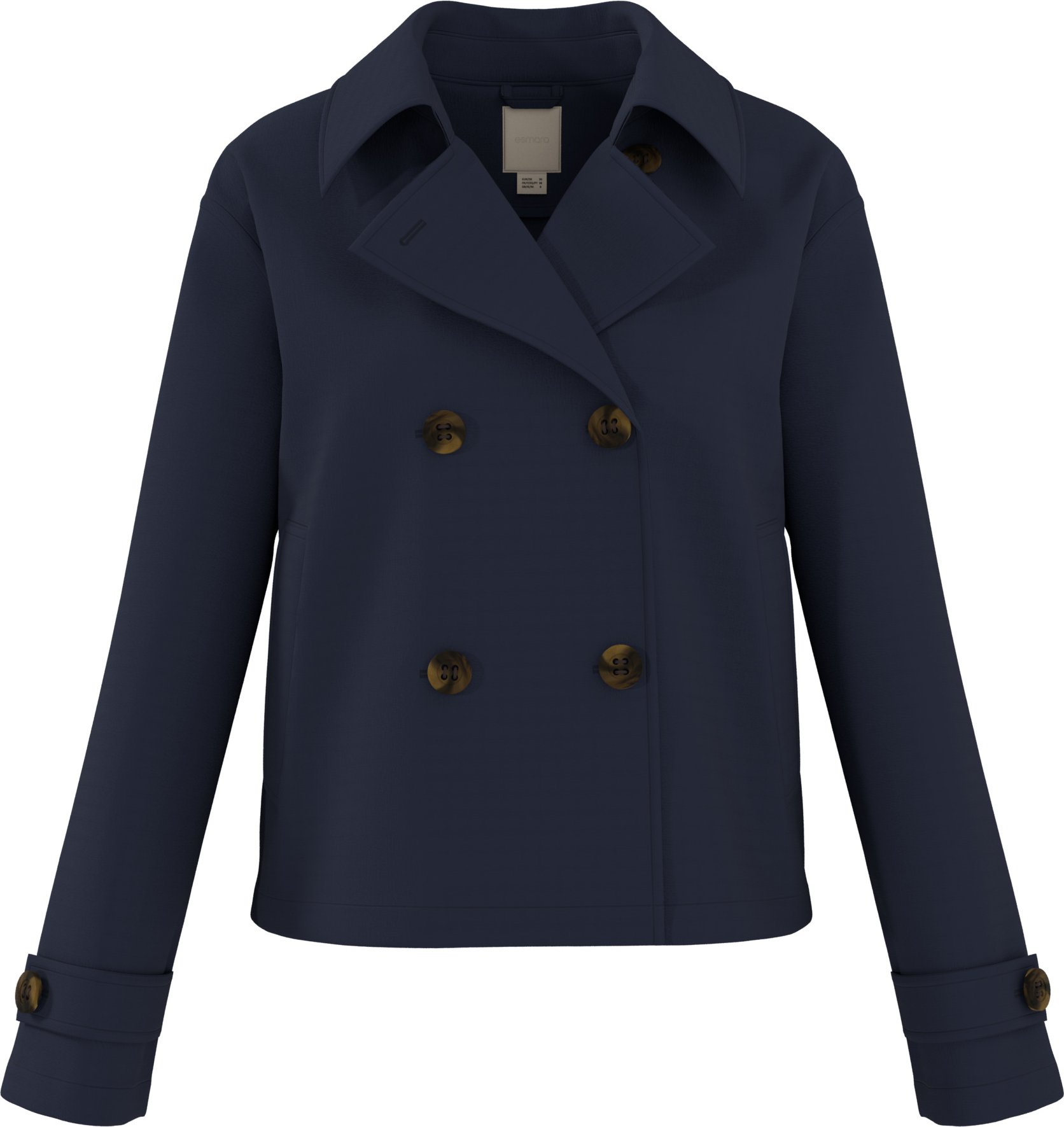 esmara® Damen Trenchjacke kurz (navy, 44)