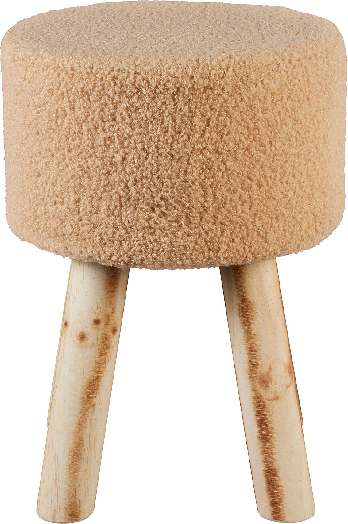 LIVARNO home Fellhocker FSC (Teddy-Optik)