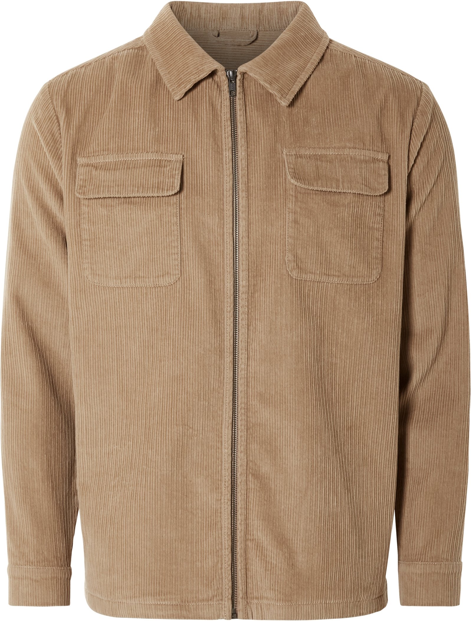 Thumbnail - LIVERGY® Herren Jacke mit Kentkragen (Beige, M(48/50))