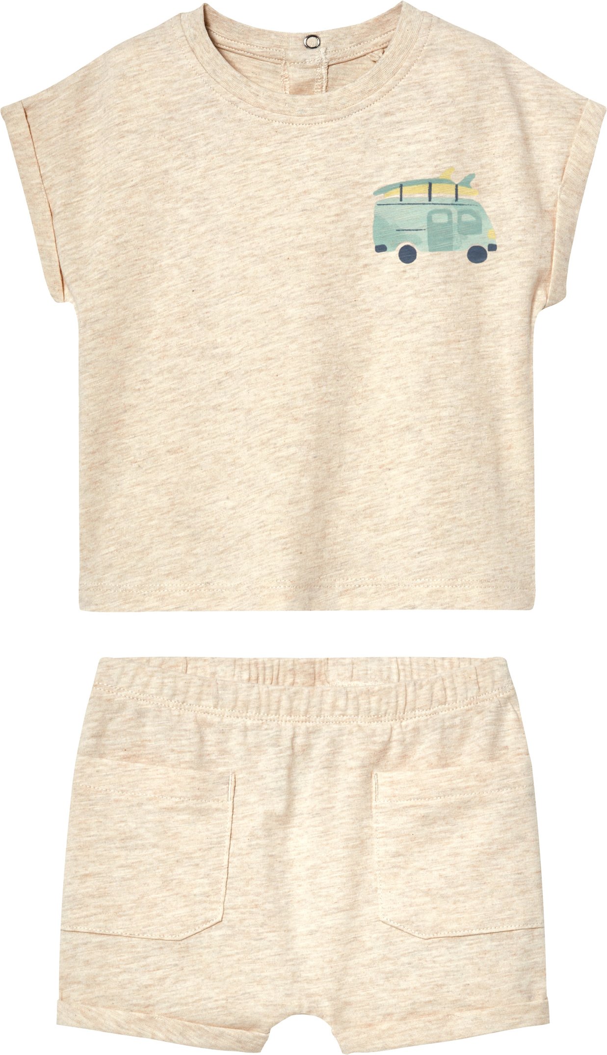 lupilu® Baby Jungen Sommerset (Beige, 50/56)