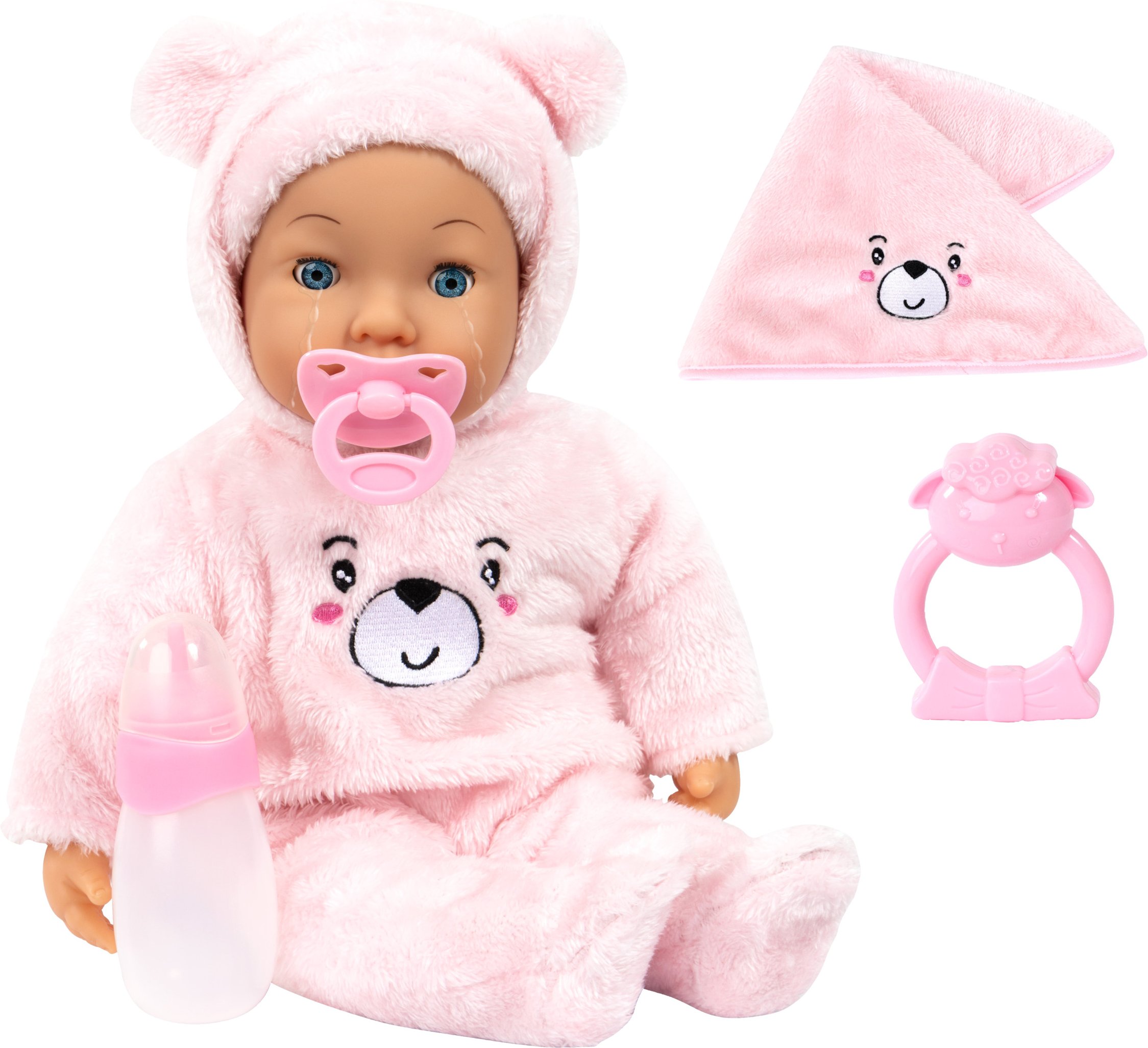 Bayer Piccolina Magic Tears 42cm rosa