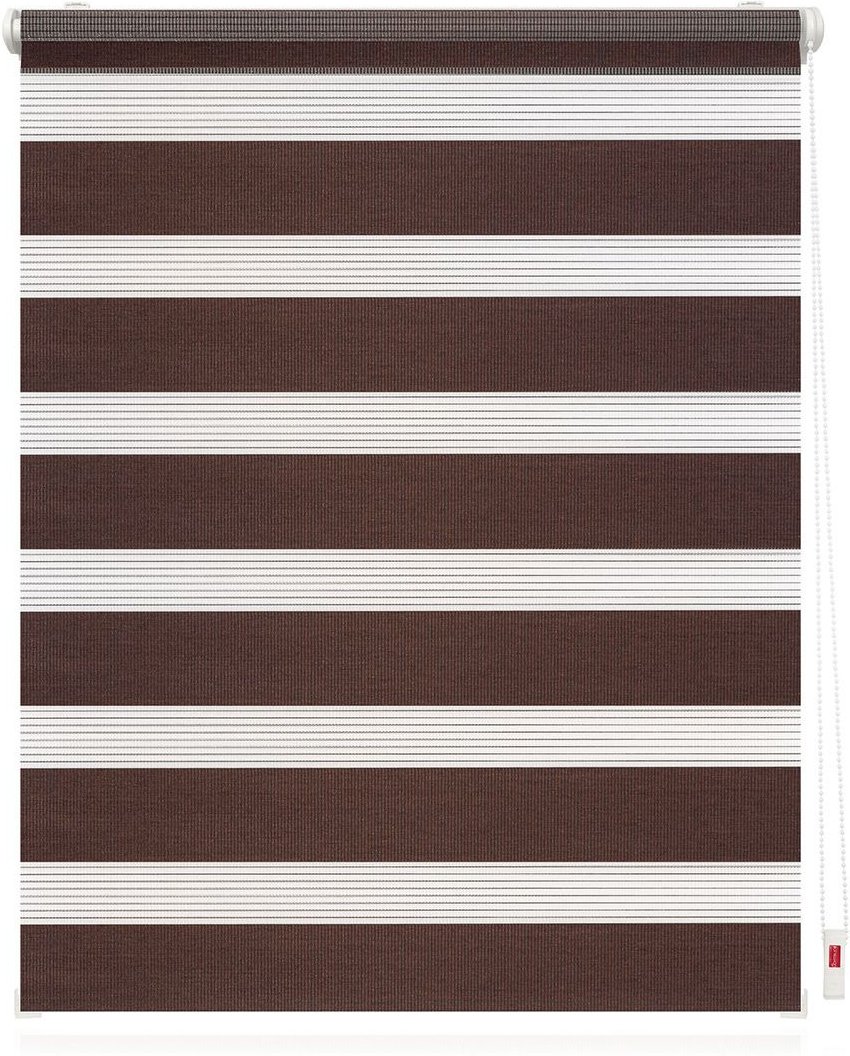Lichtblick Duo Rollo Klemmf, Dunkelbraun, 55x150 cm (Dunkelbraun, 55x150 cm)