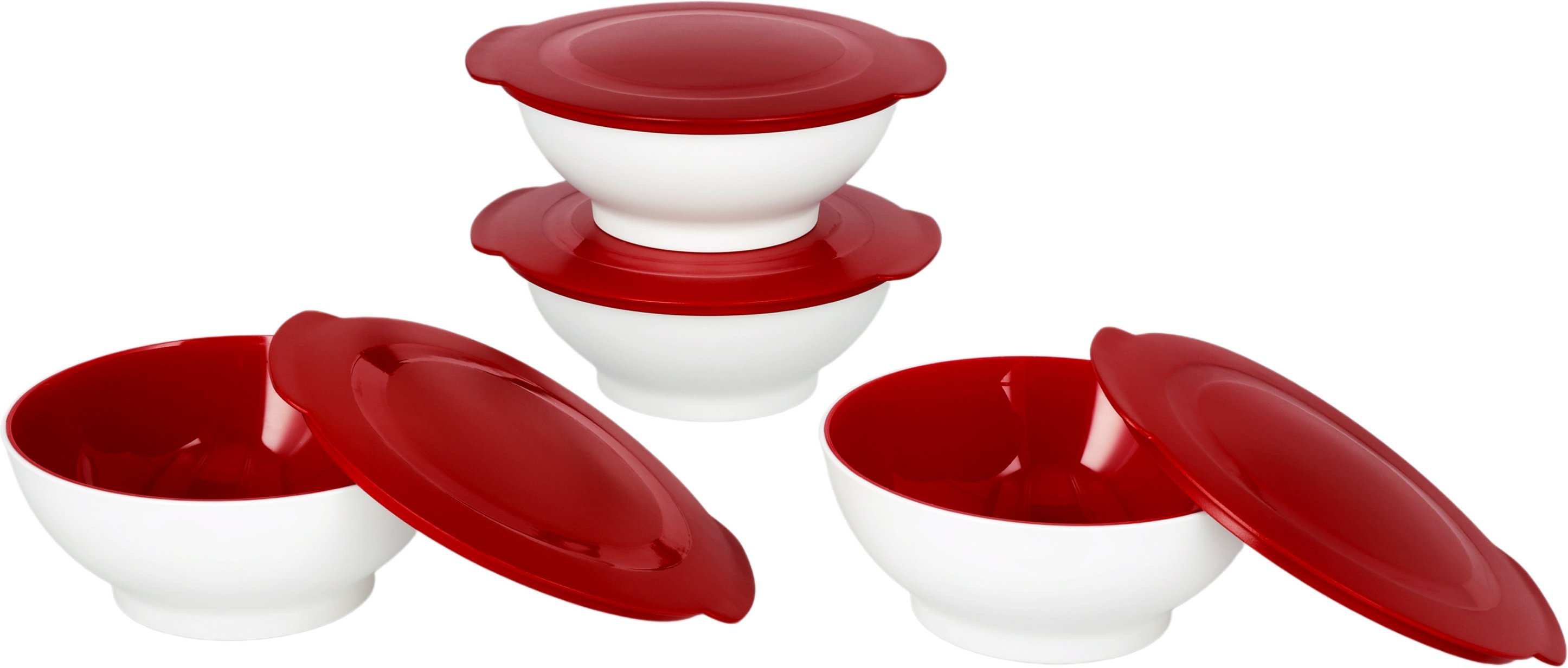 SILVERCREST® Schüssel Kunststoff 4-tlg. (Klein 4er Set)