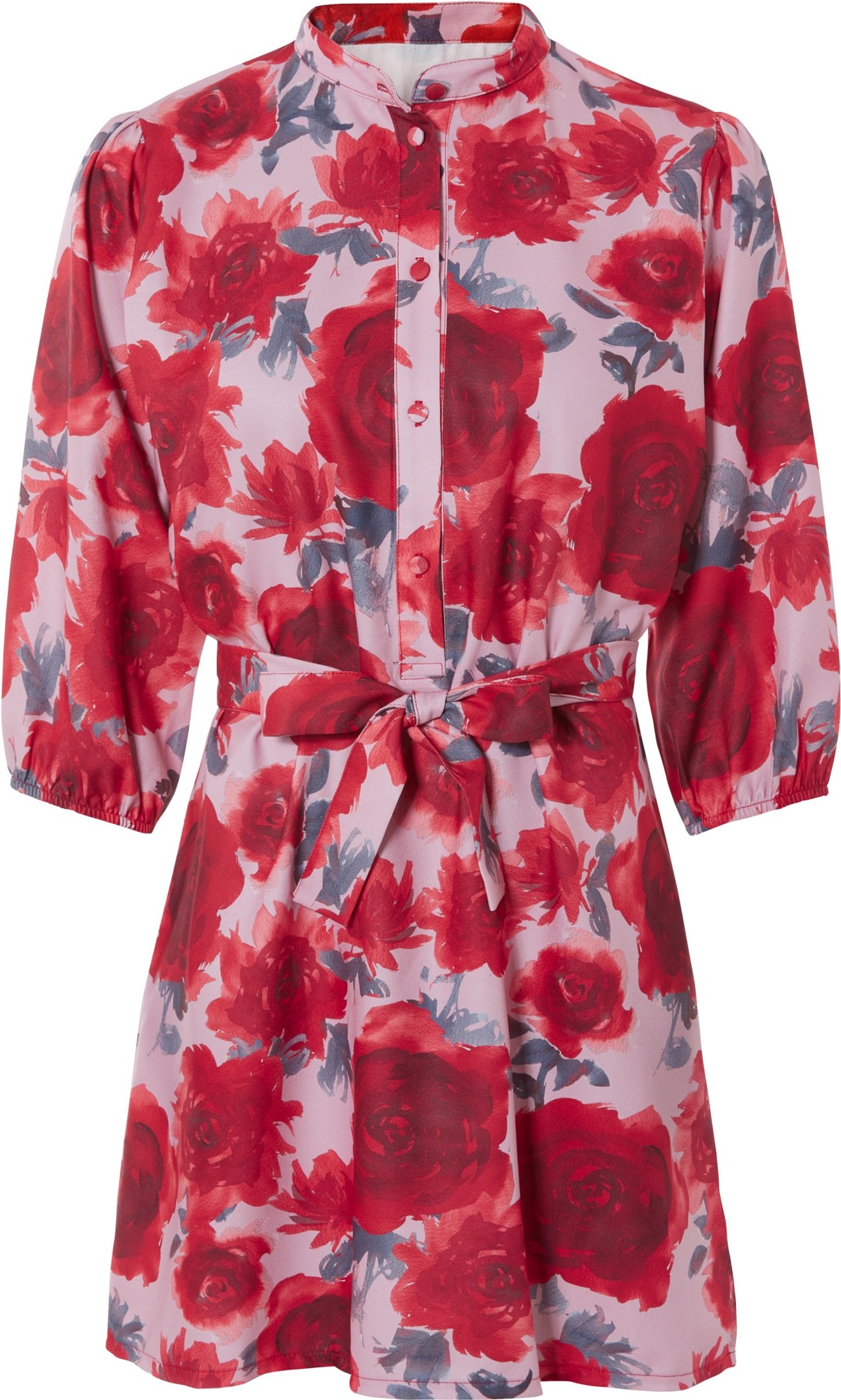 Thumbnail - esmara® Damen Kleid Mini (38, pink/rot)