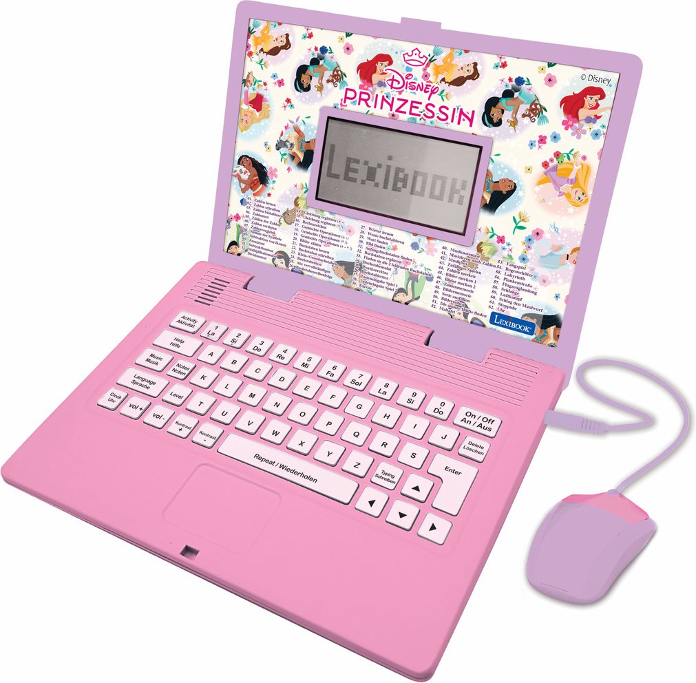 LEXIBOOK Notebook für Kinder (Achtung LV: OSDE) (Disney Princess)""