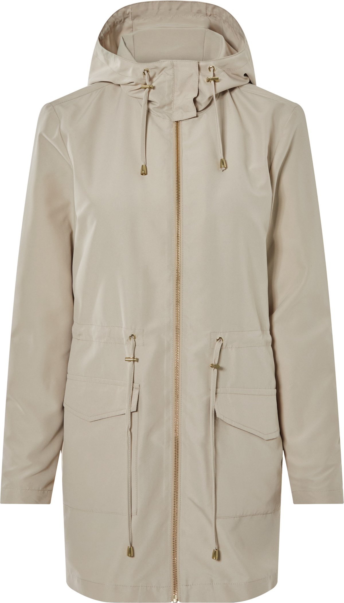 esmara® Damen Parka (Beige, 36)