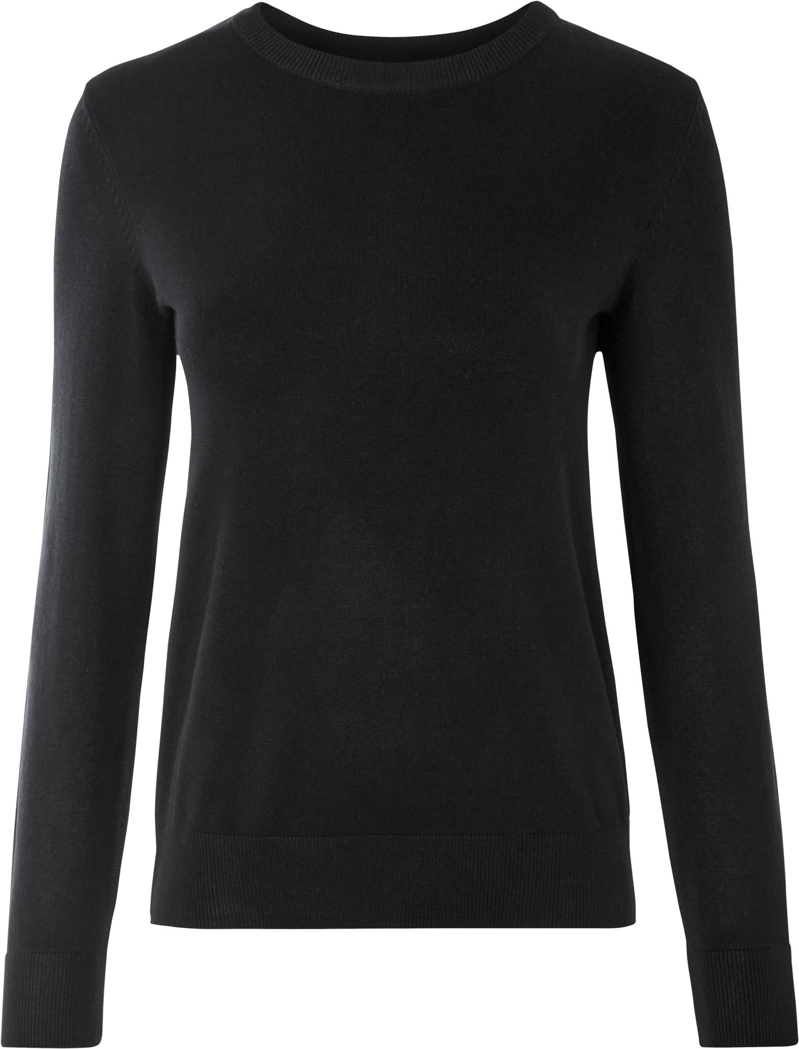 Thumbnail - esmara® Damen Pullover Feinstrick (Schwarz, L (44/46))