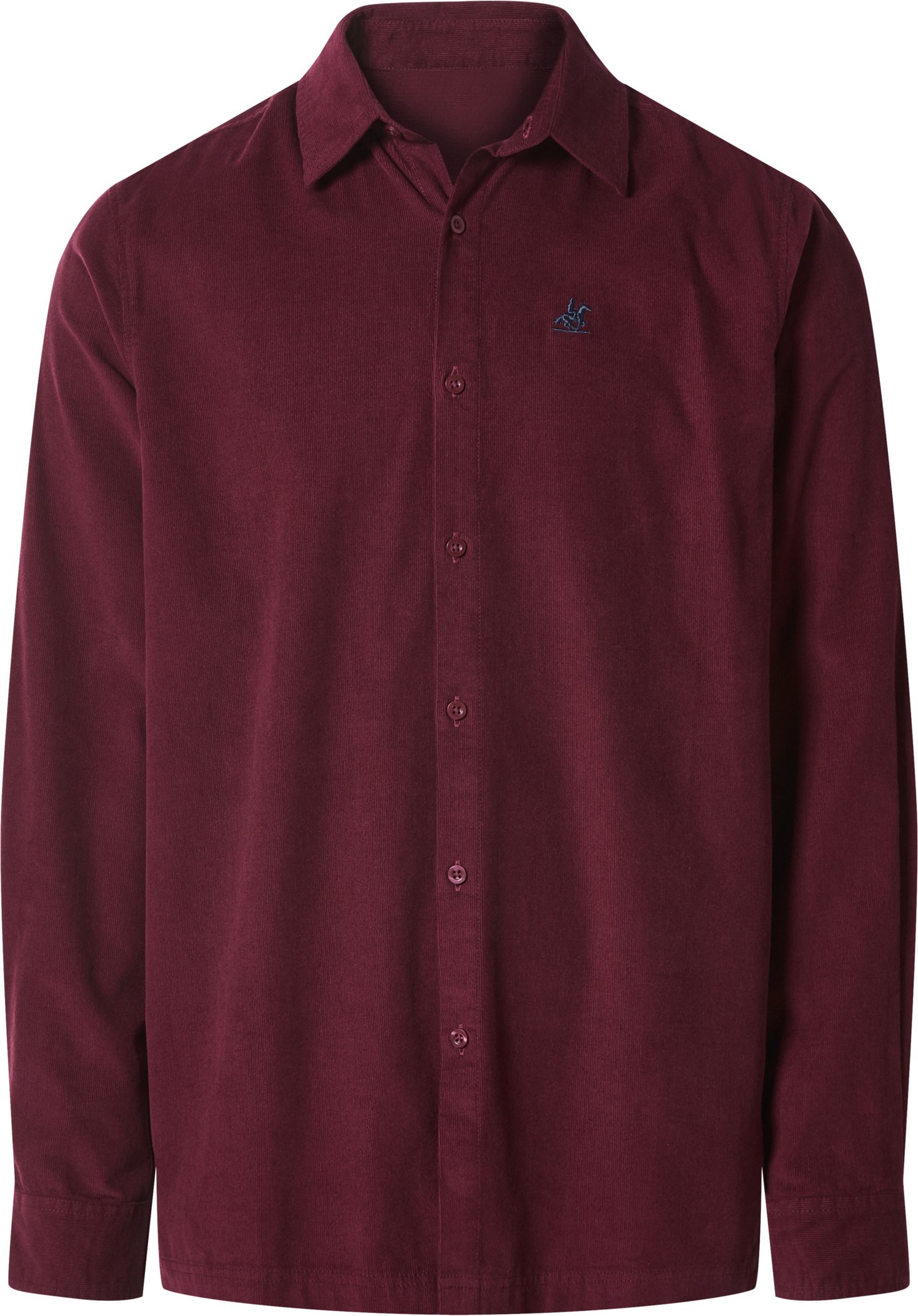 esmara Men Herren Freizeithemd Cord (Bordeaux, L (41/42))