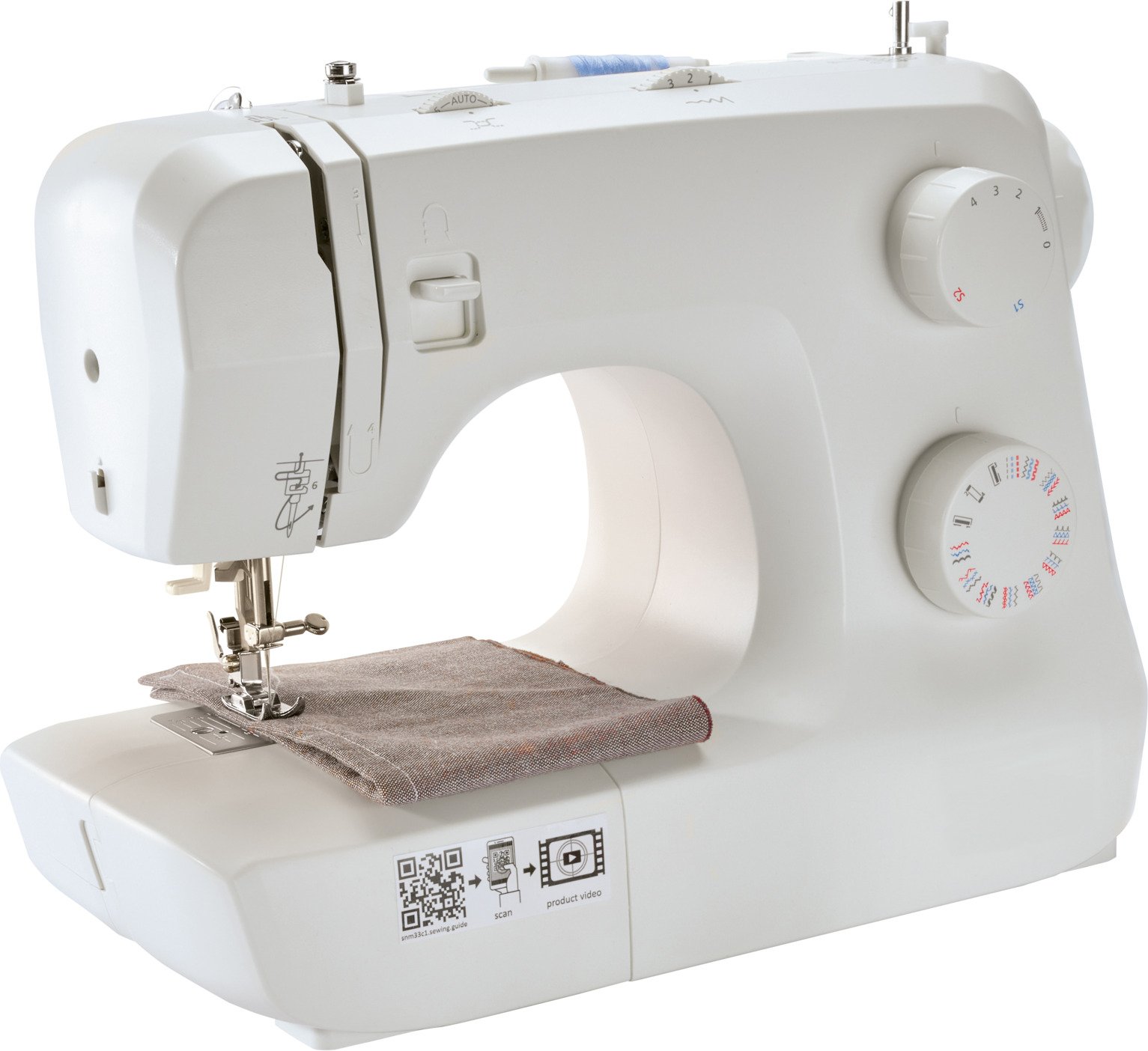 Nähmaschine, hohe Durchstichkraft