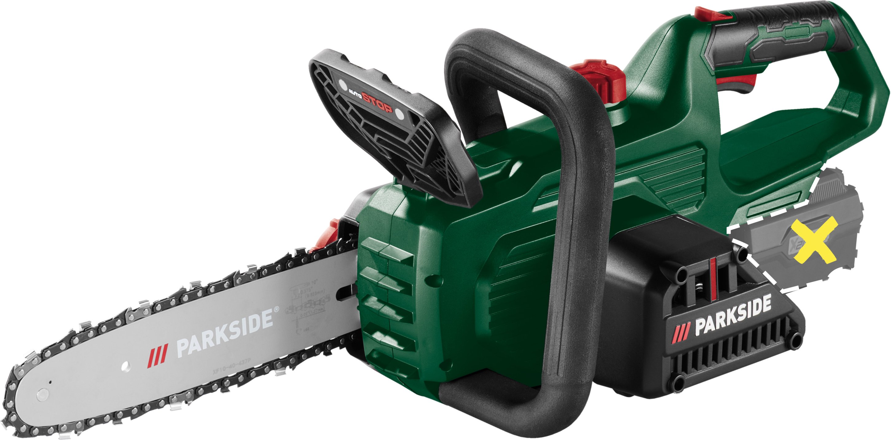 PARKSIDE® 20 V Akku-Kettensäge »PAKS 20-Li F5«, ohne Akku und Ladegerät