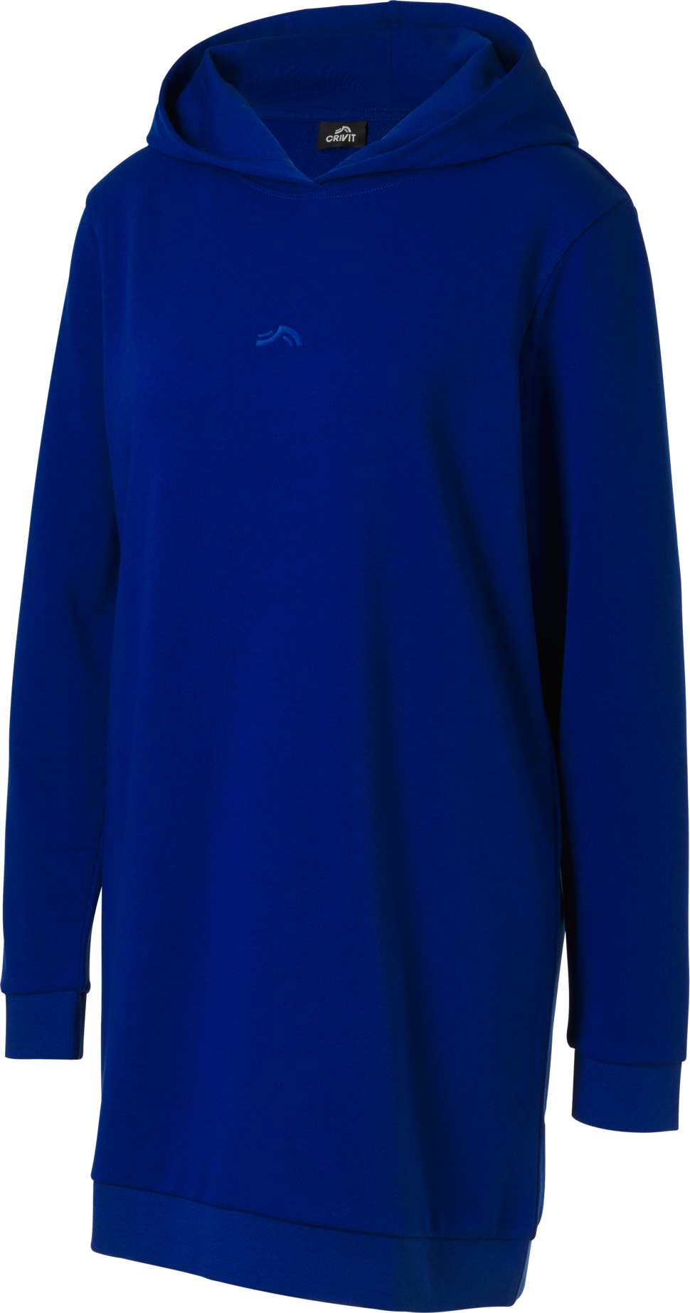 Thumbnail - CRIVIT Damen Sweatkleid, mit Kapuze (Blau, L(44/46))