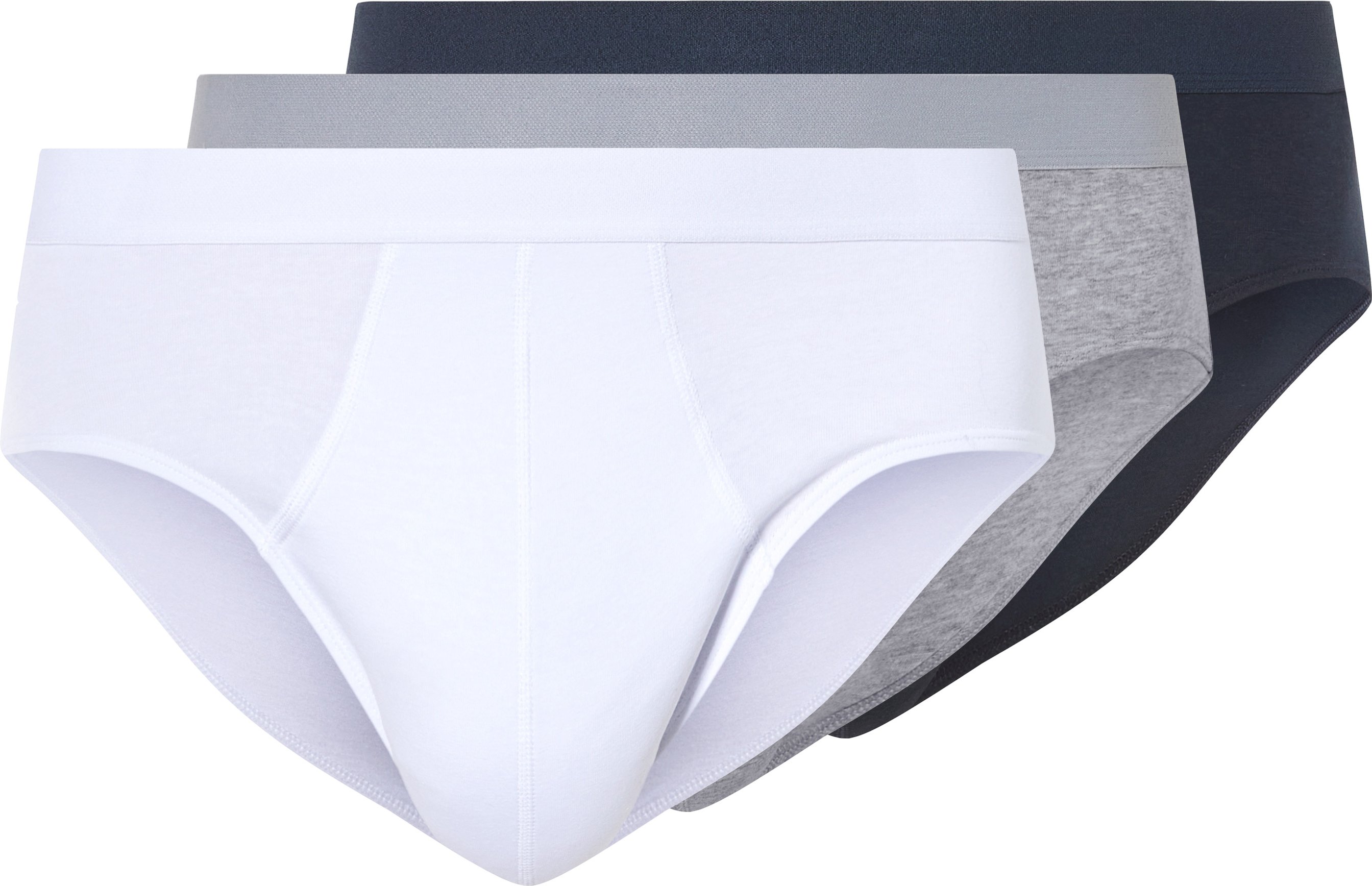 Thumbnail - LIVERGY® Herren Slip, 3 Stück (navy/grau/weiß, 10/4XL)