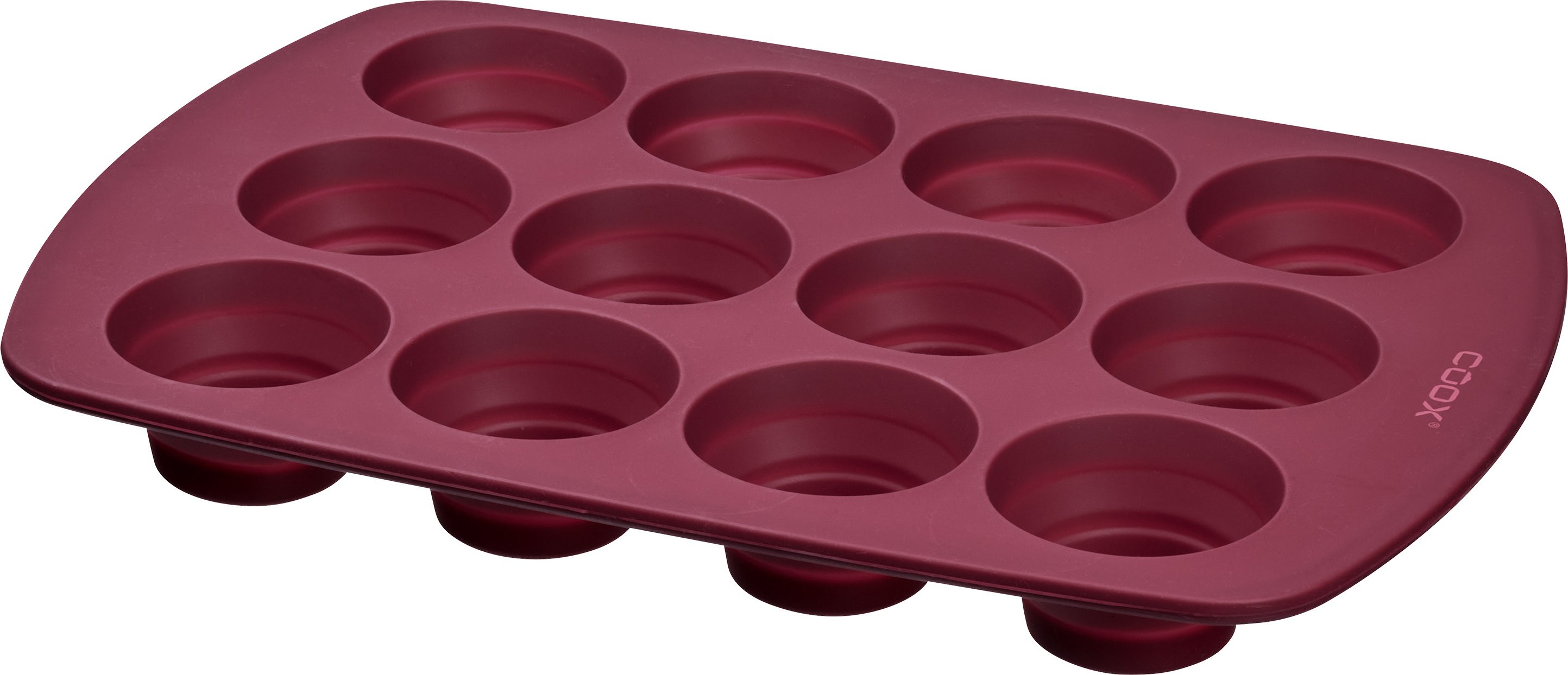 Coox Silikon-Muffinform (Rot)