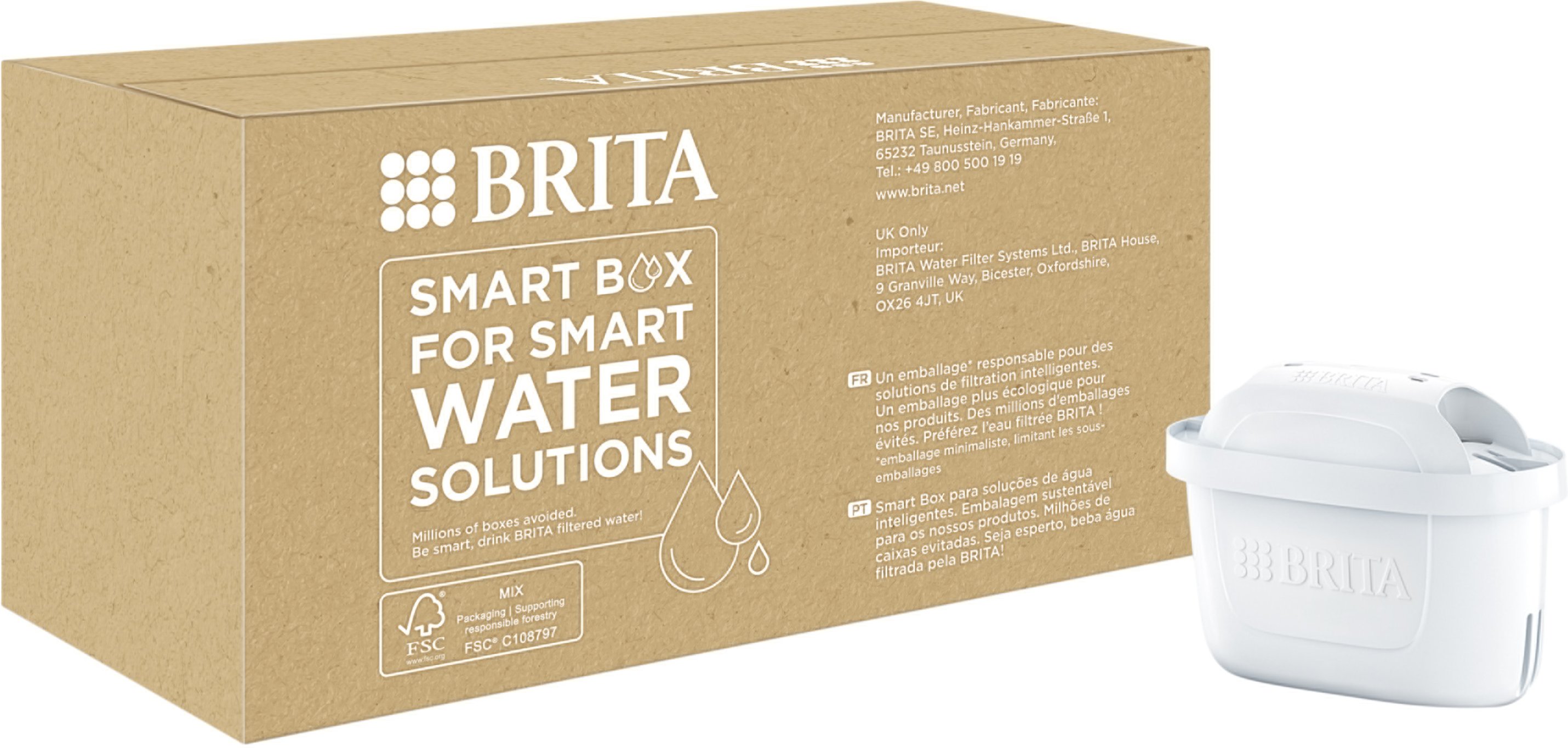 BRITA Ersatzkartuschen Wasserfilter Pure Performance Pack »Maxtra Pro Pure«, 6 Stück