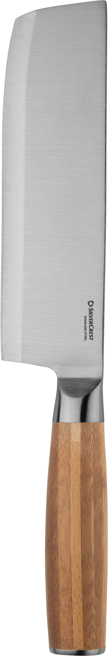 SILVERCREST® Küchenmesser Bambus-Griff (Hackmesser)