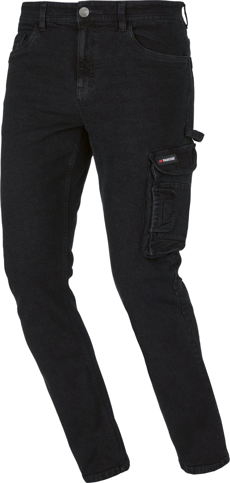 PARKSIDE® Herren-Thermojeans im Workwearstyle (Schwarz, 54 (38/32))