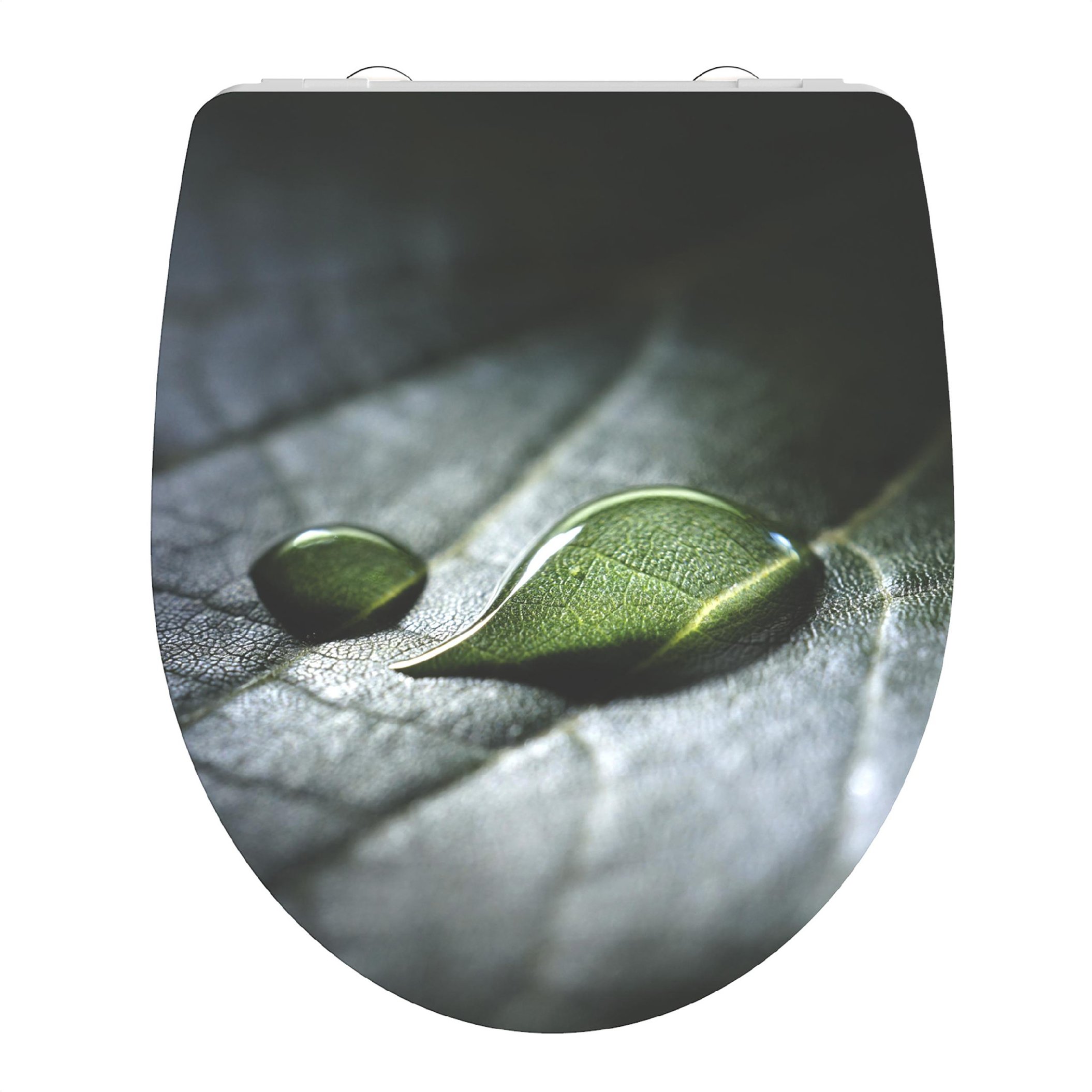 Thumbnail - Schütte WC-Sitz High Gloss mit Absenkautomatik und Schnellverschluss (Raindrop)""