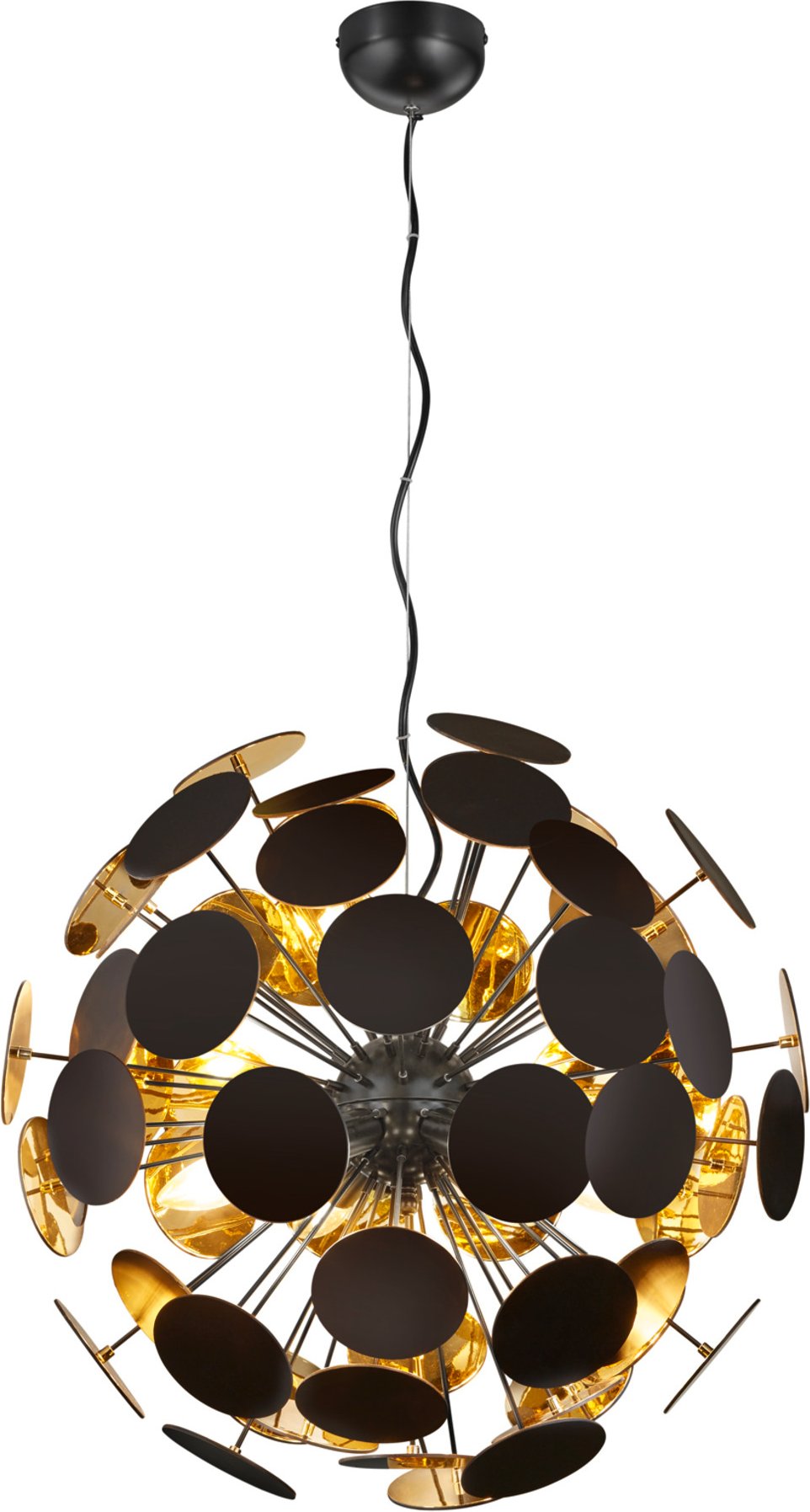 Trio Leuchte DISCALGO (Pendelleuchte, Schwarz)