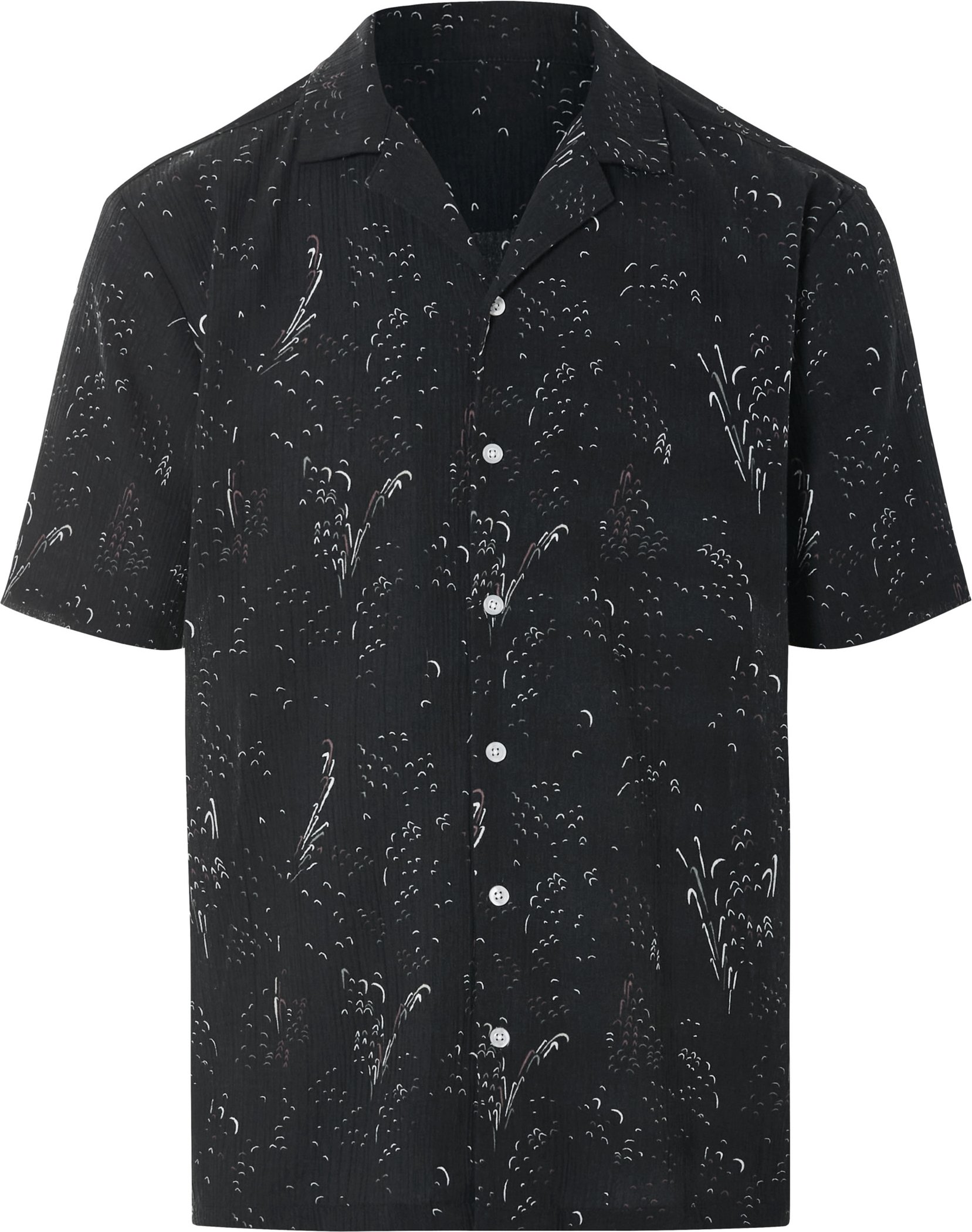 Thumbnail - LIVERGY® Herren Resortshirt (Schwarz, XL (43/44))