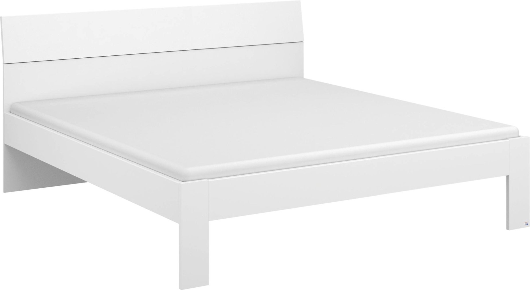 rauch BLUE Flexx Bett, Ergänzung Alabama (ohne Sockelschubkästen, Alpinweiß, 180 x 200 cm)