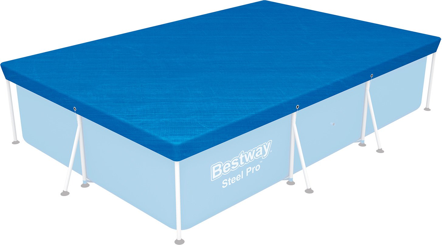 Bestway PE-Abdeckplane 304 x 205 cm, blau, eckig