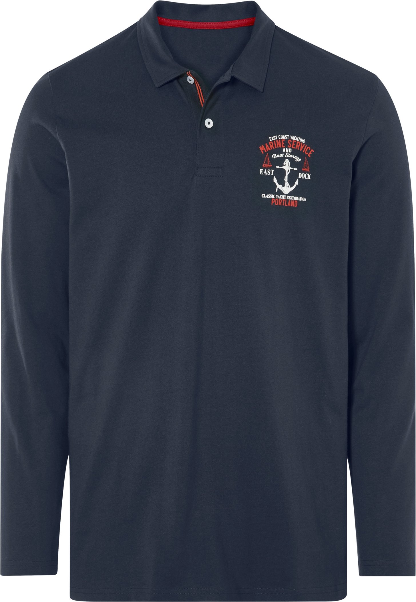 LIVERGY® Herren Poloshirt (navy, S(44/46))