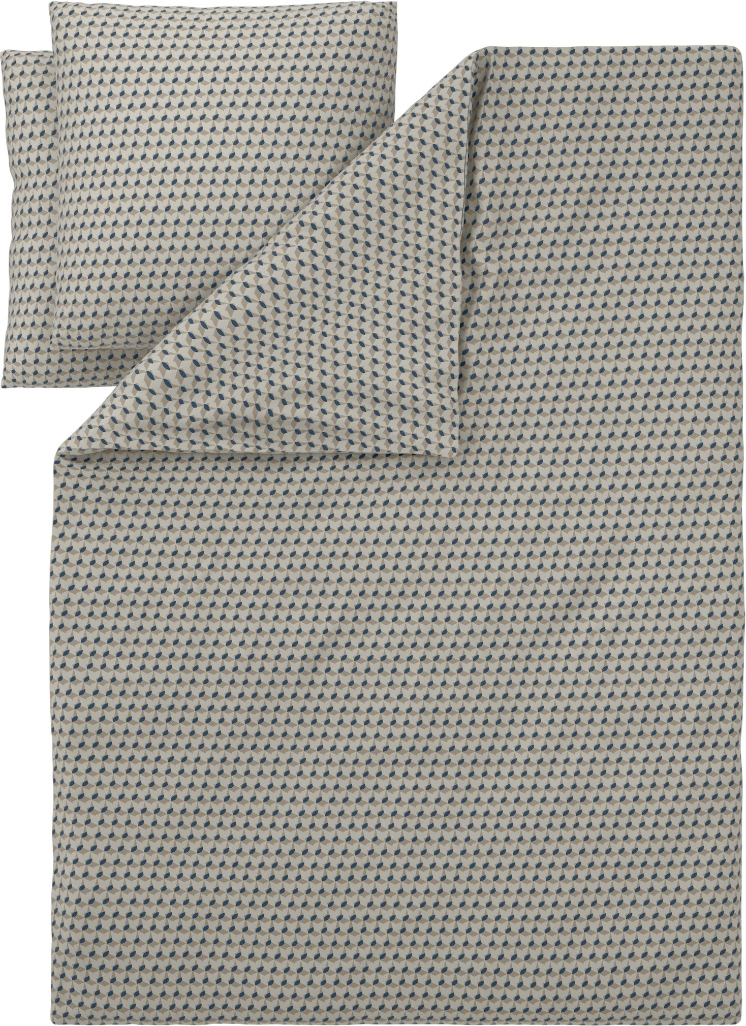 LIVARNO® Renforcé-Bettwäsche (Grau)