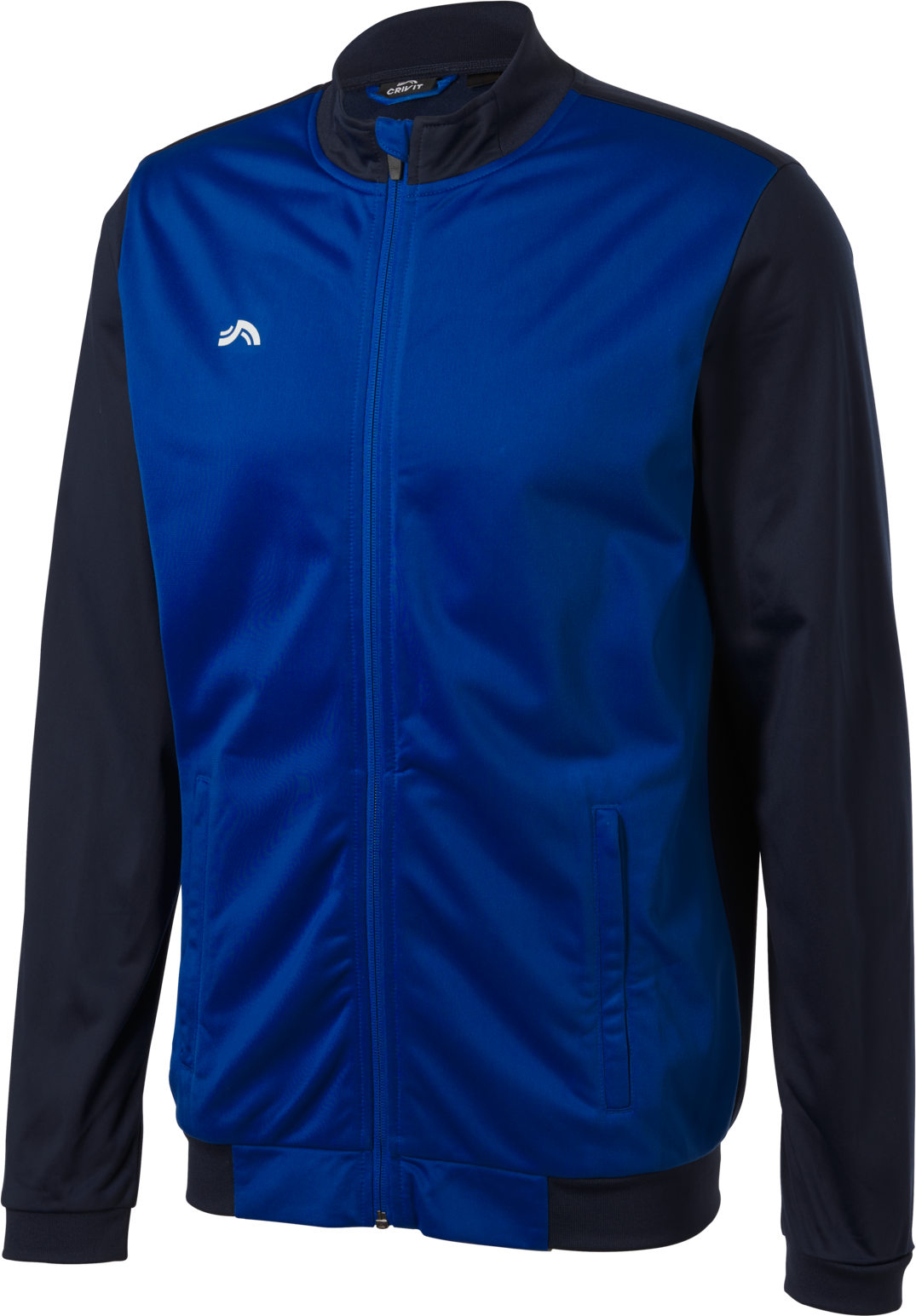 Thumbnail - CRIVIT Herren Trainingsjacke mit seitlichen Reißverschlusstaschen (Blau, S (44/46))