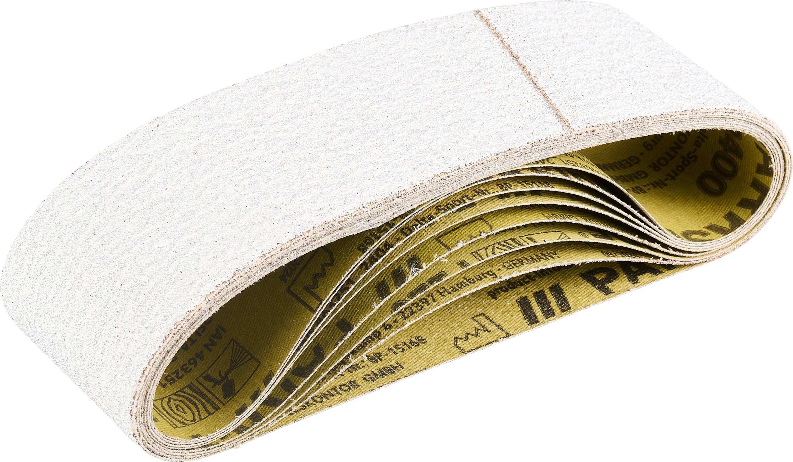 PARKSIDE® Bandschleiferpapier-Set / Handschleifer f. Bandschleifpapier (Bandschleiferpapier Holz+Farbe)