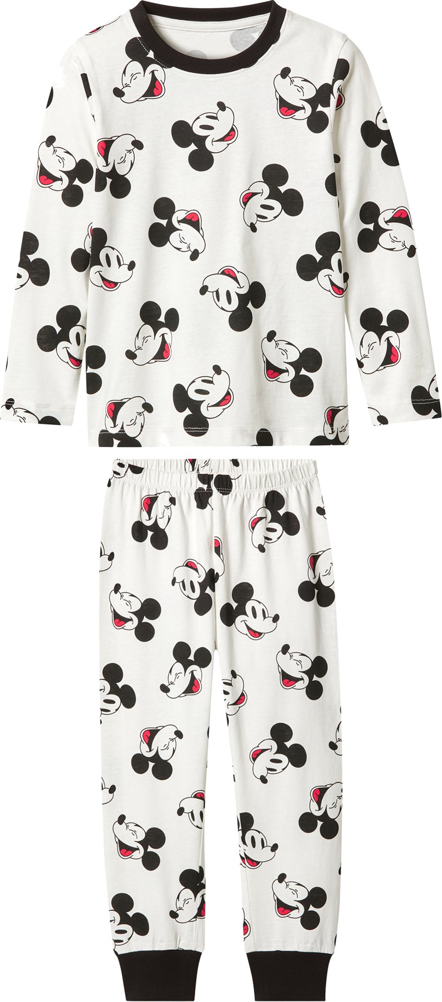 Kleinkinder Mädchen Jungen Pyjama (Mickey Maus, 98/104)