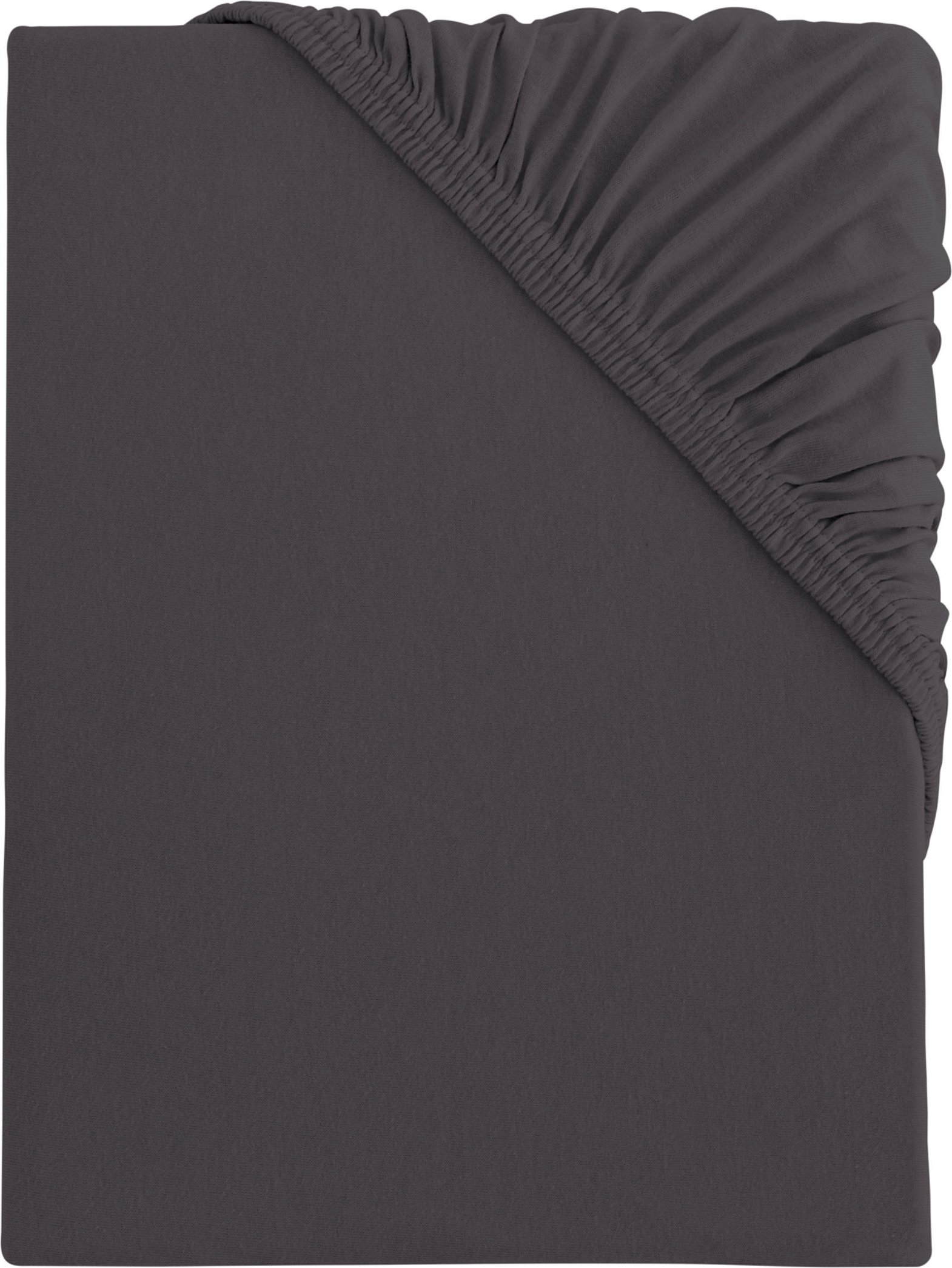 LOOKS by Wolfgang Joop Spannbettlaken, trocknergeeignet, 90-100 x 200 cm (Grau)