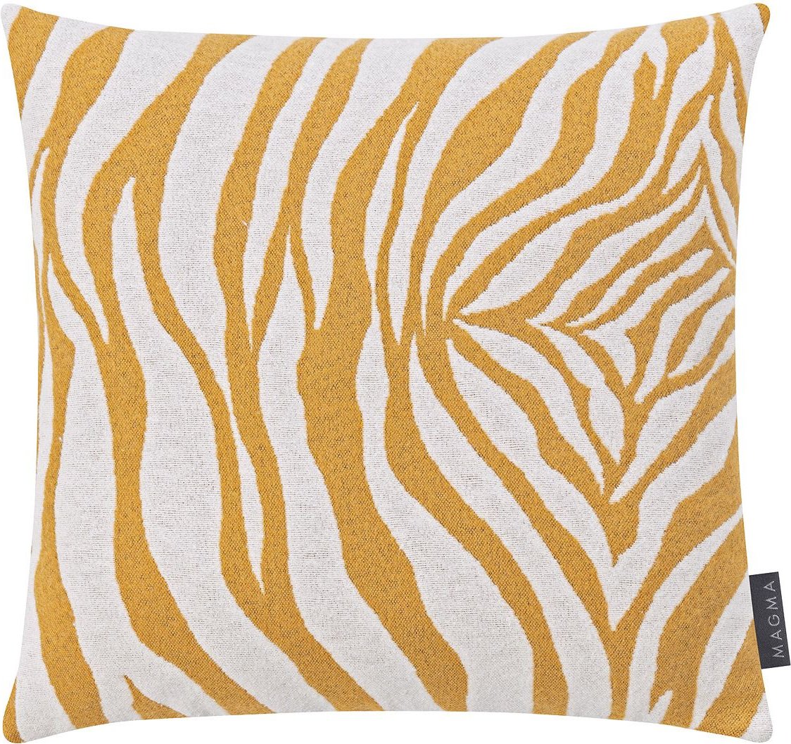 MAGMA Kissenhülle CEBRA (senf, 50 x 50 cm)