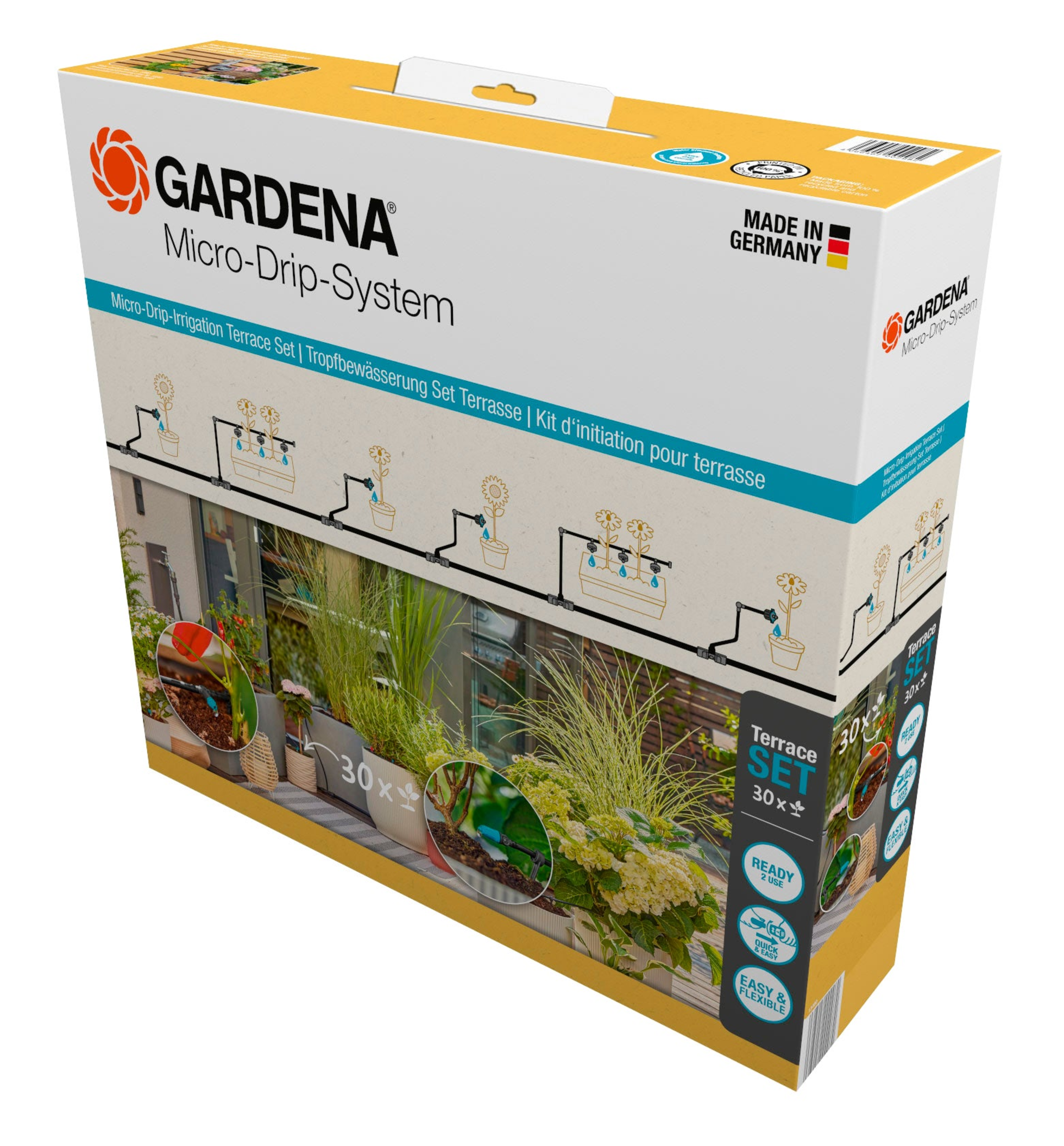 Gardena Tropfbewässerung Set »Micro-Drip-System«, wassersparend