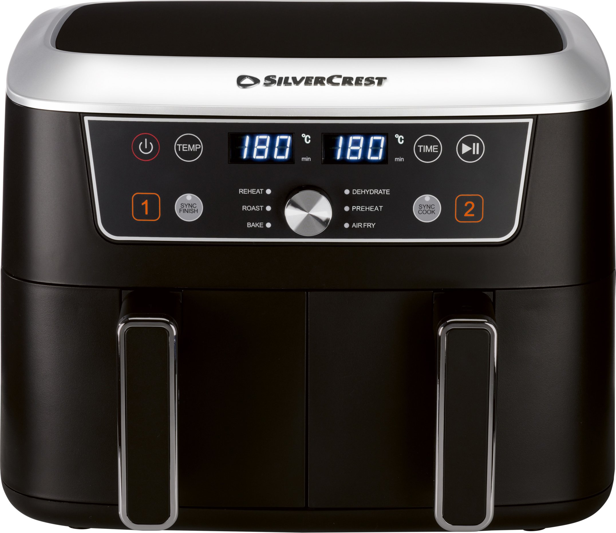 SILVERCREST® Heißluftfritteuse »SHFDD 2600 B2«