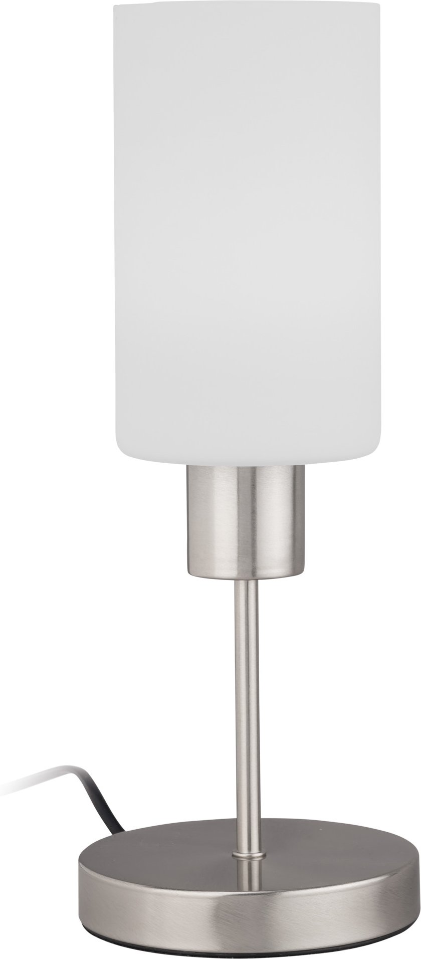 LIVARNO home Tischleuchte 1flammig Touch it ((Höhe 345mm) Glas weiß)
