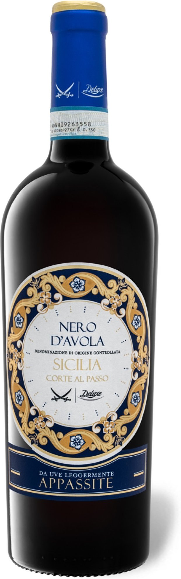 SANSIBAR DELUXE Corte al Passo Nero D´Avola DOC Sicilia lieblich, Rotwein 2022