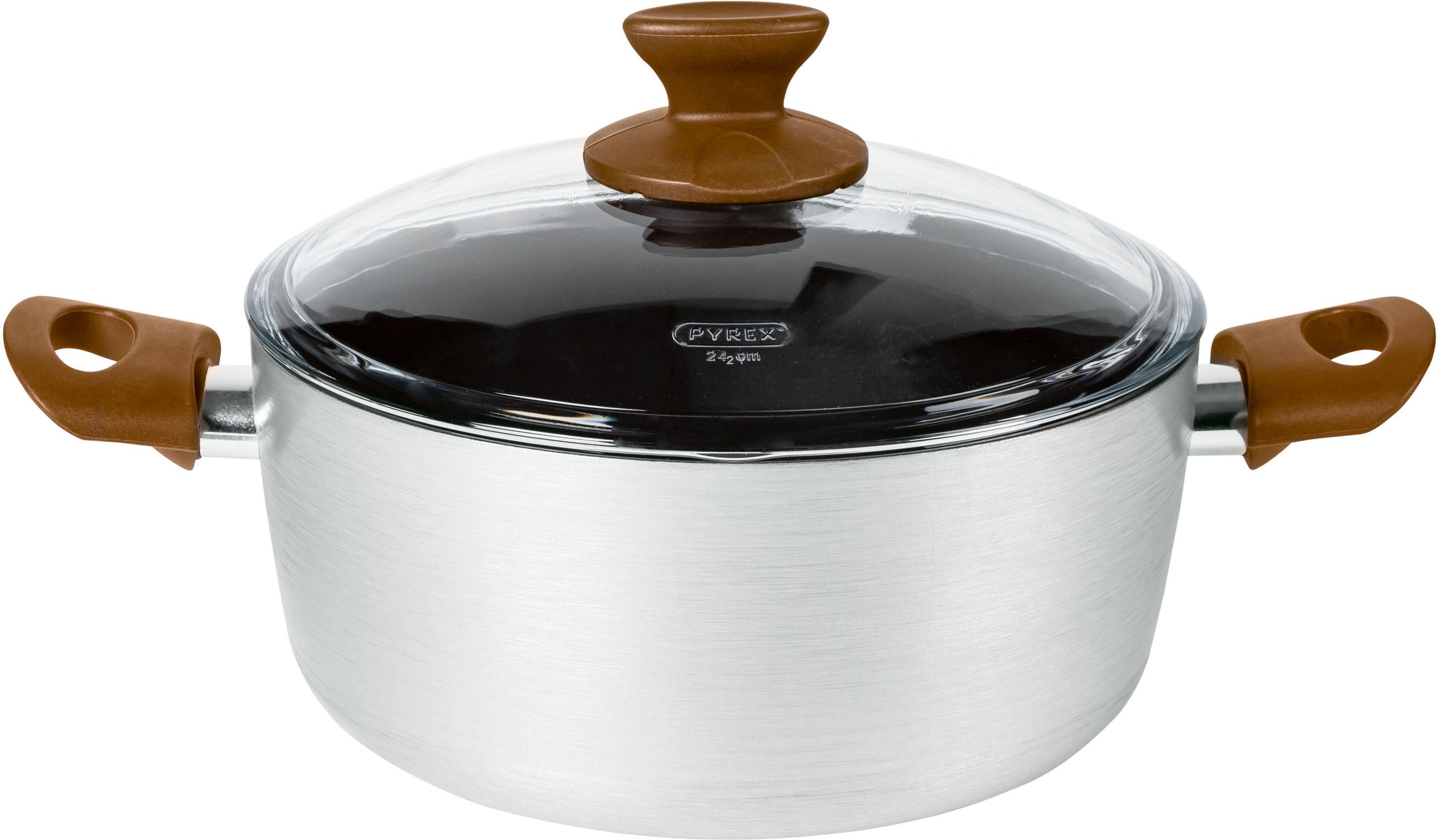 ERNESTO® Kochtopf Alu 24cm nachhaltig