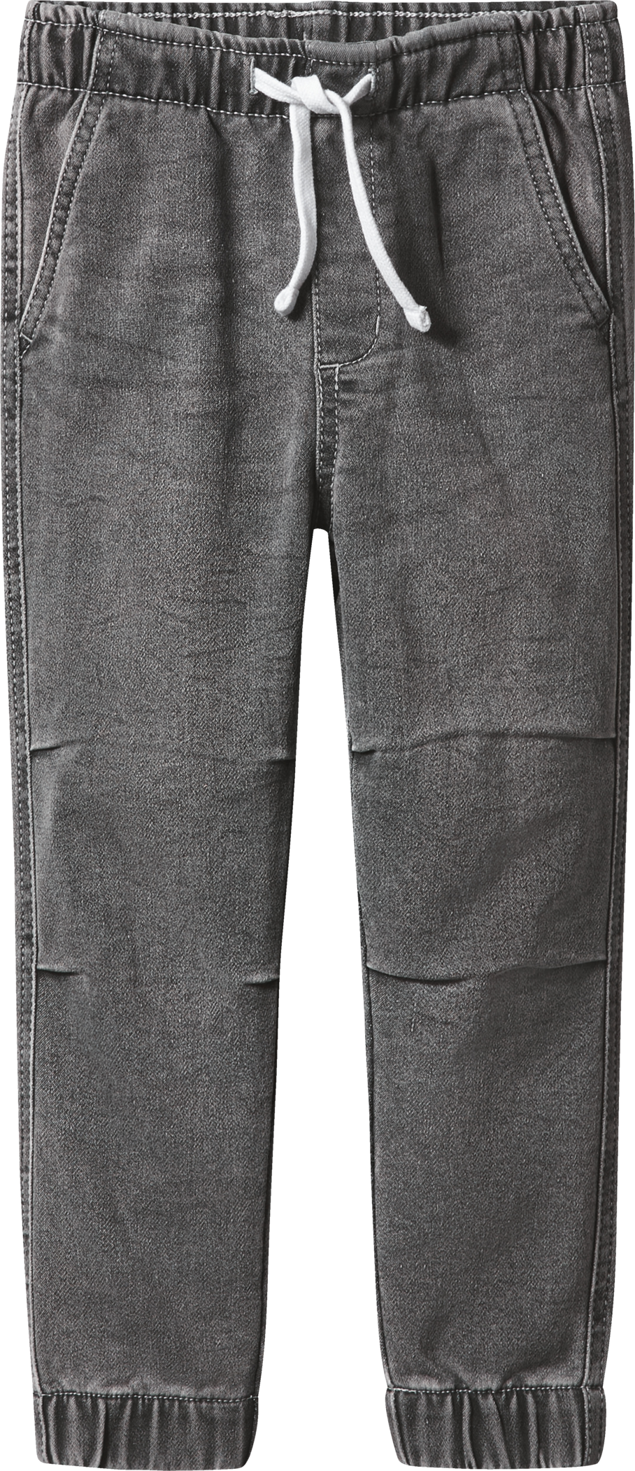 Thumbnail - lupilu® Kleinkinder Denimjogger mit Baumwolle (Grau, 110/116)