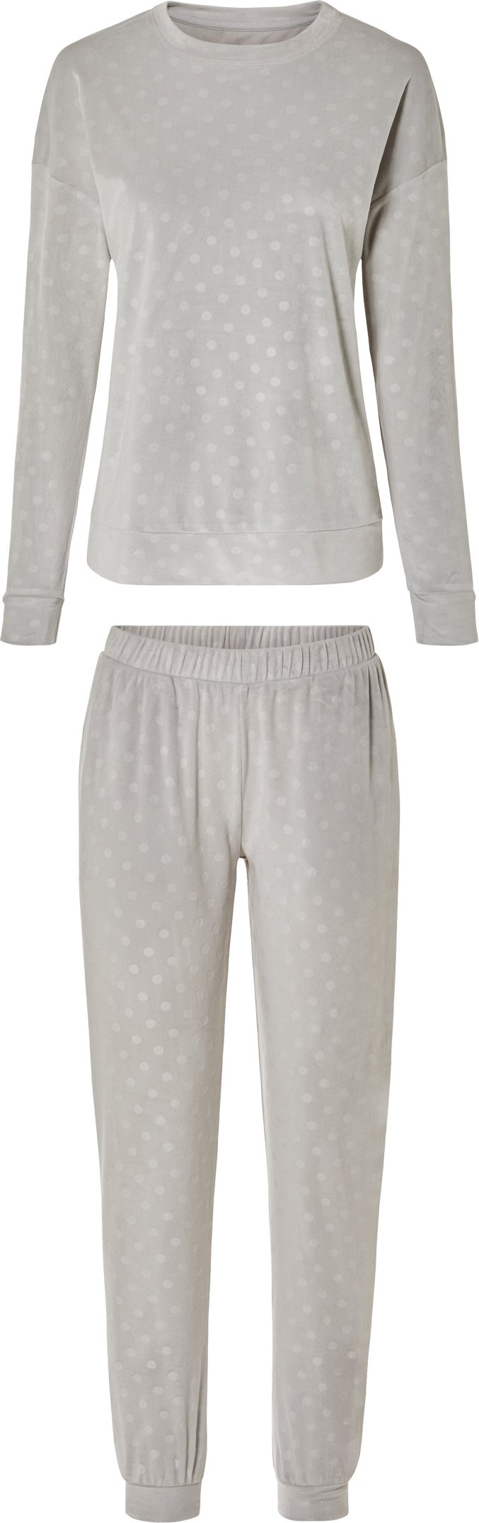 Thumbnail - esmara® Damen Pyjama Nicki (Grau, XS (32/34))