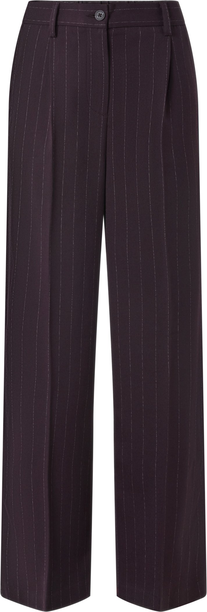 esmara® Damen Palazzohose (Bordeaux, L(44/46))