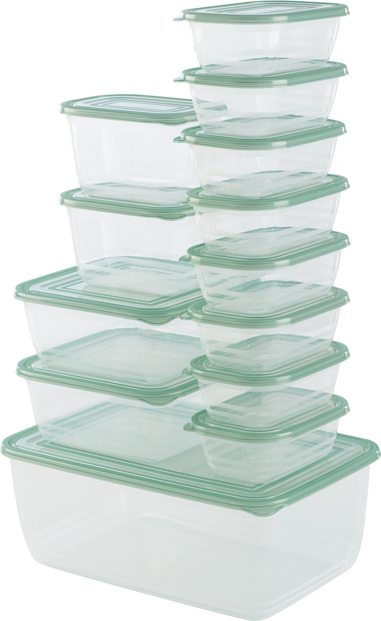 LIVARNO home Frischhalteboxen 13tlg. PP (Mint)