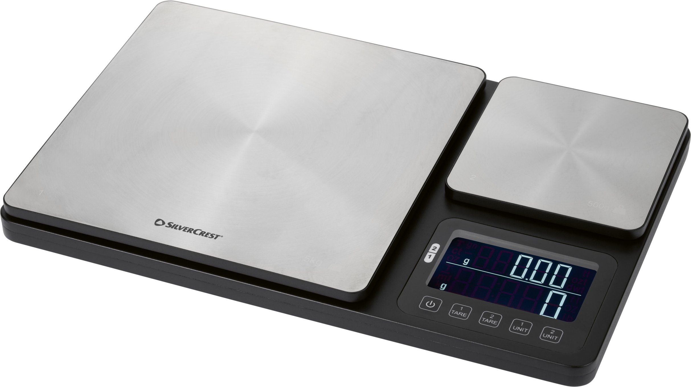 SILVERCREST® Duale Küchenwaage