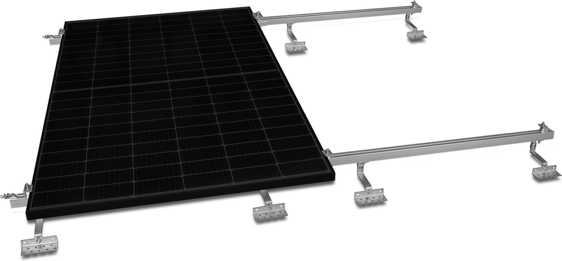VALE BKW-Halterungs-Set für Ziegeldächer Halterung Solarmodule