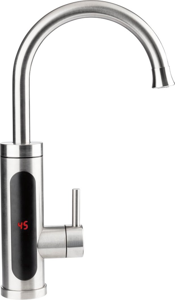 LIVARNO home Elektrische Edelstahl-Armatur »LH-SH-1«, mit integriertem Durchlauferhitzer